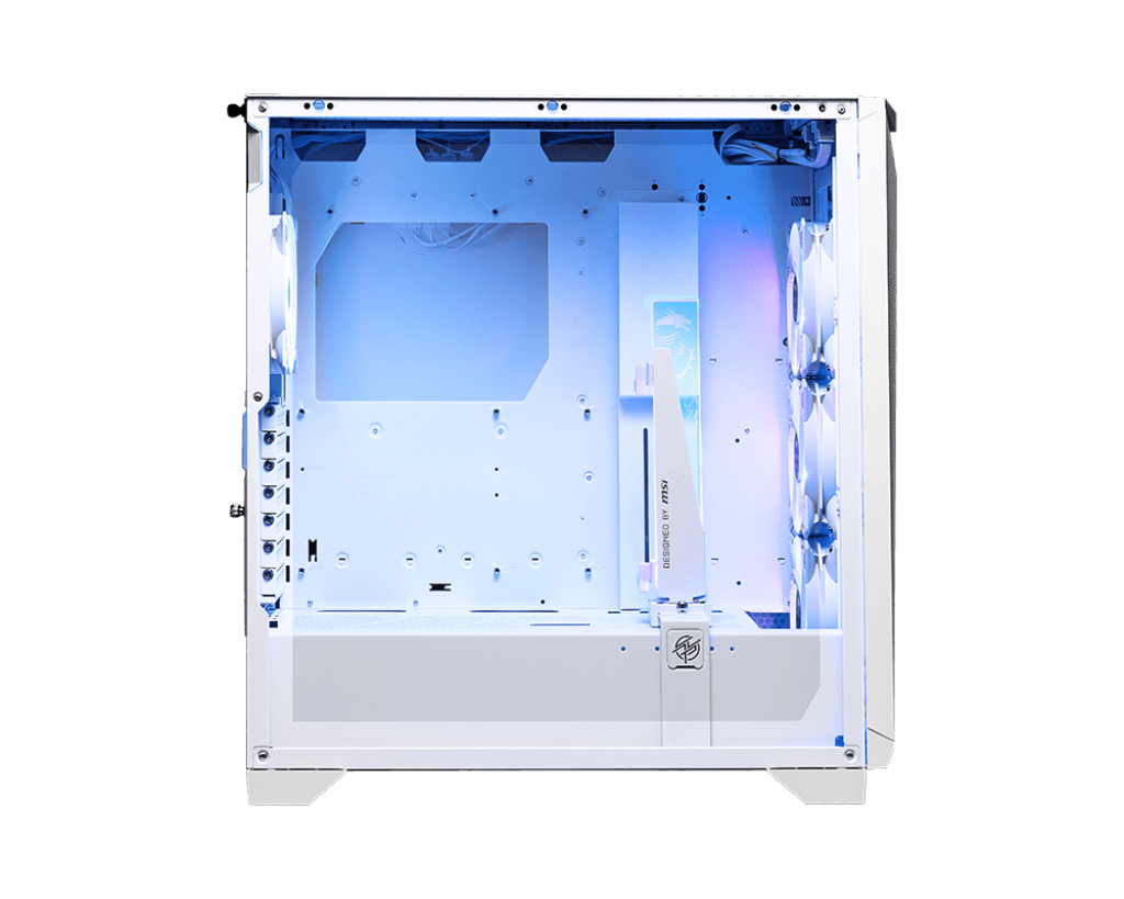 MSI MPG Gungnir 300R MIDI Tower Gaming Gehäuse, Echtglas Seitenfenster RGB White