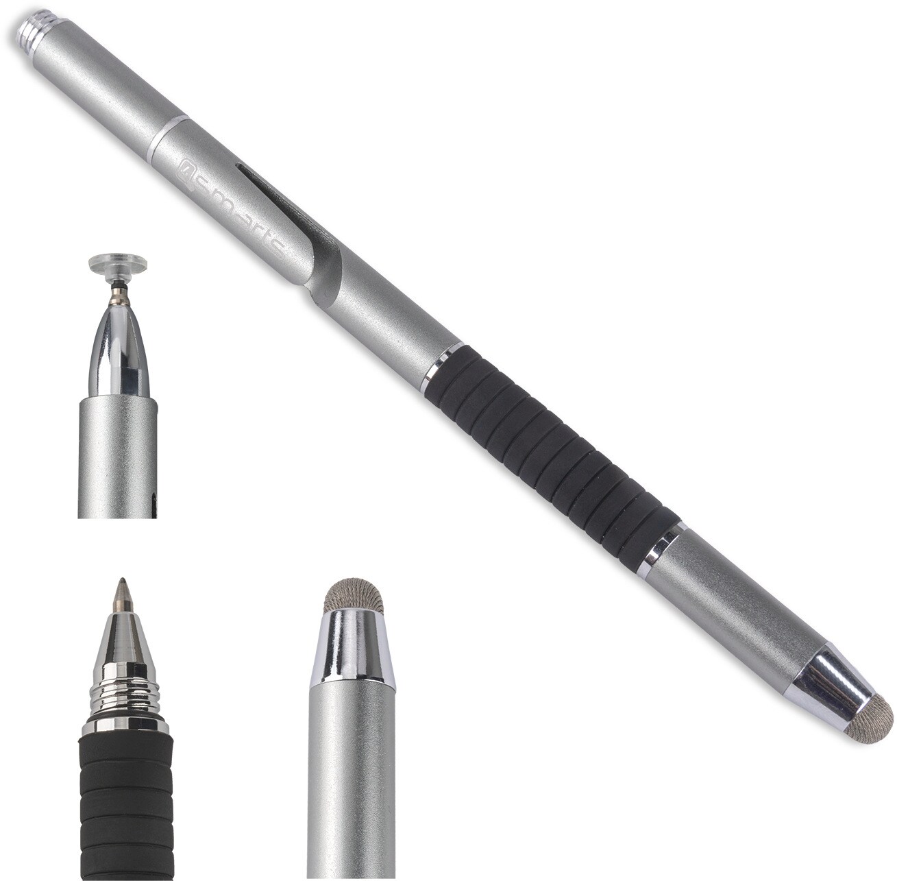 4smarts 3in1 Eingabestift PRO, silber