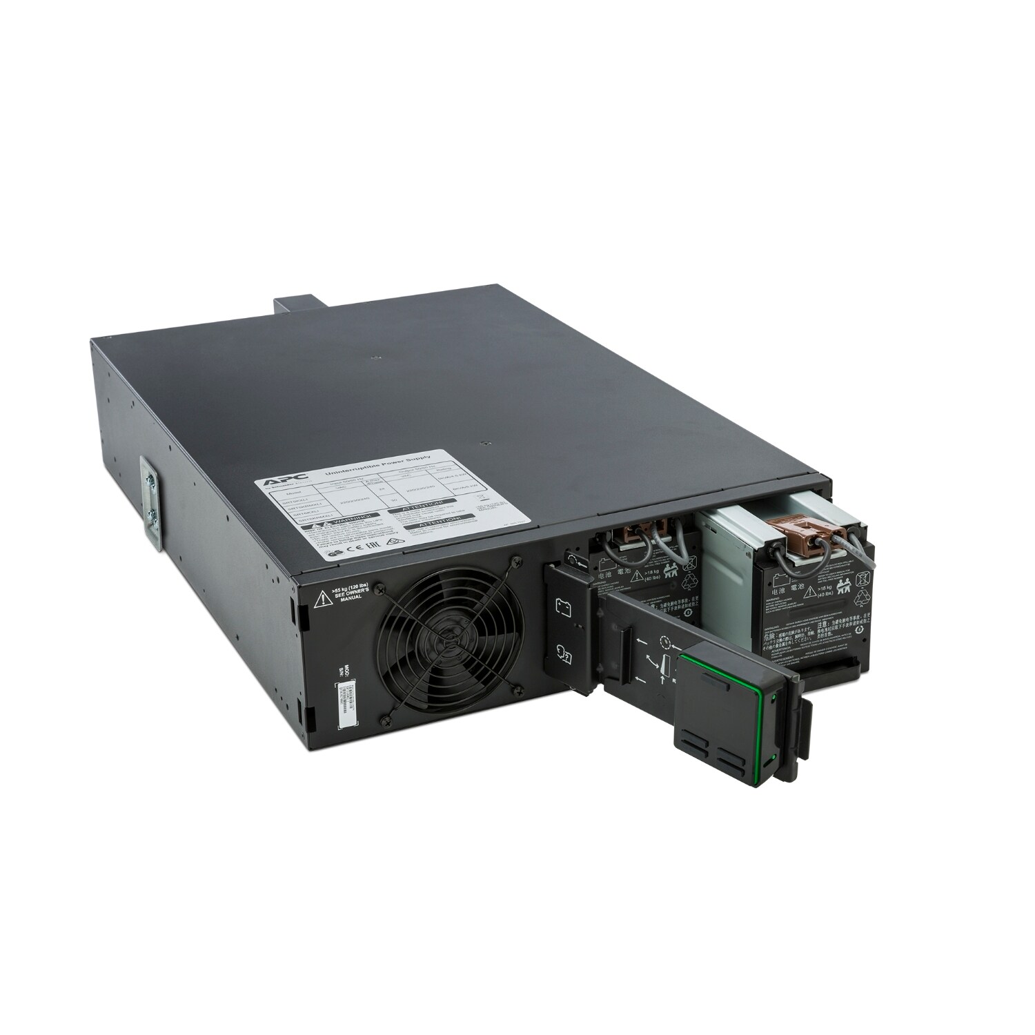 APC Smart-UPS SRT 5000VA RM 230V (RJ-45 Serial, Smart-Slot, USB) Rack-Mount