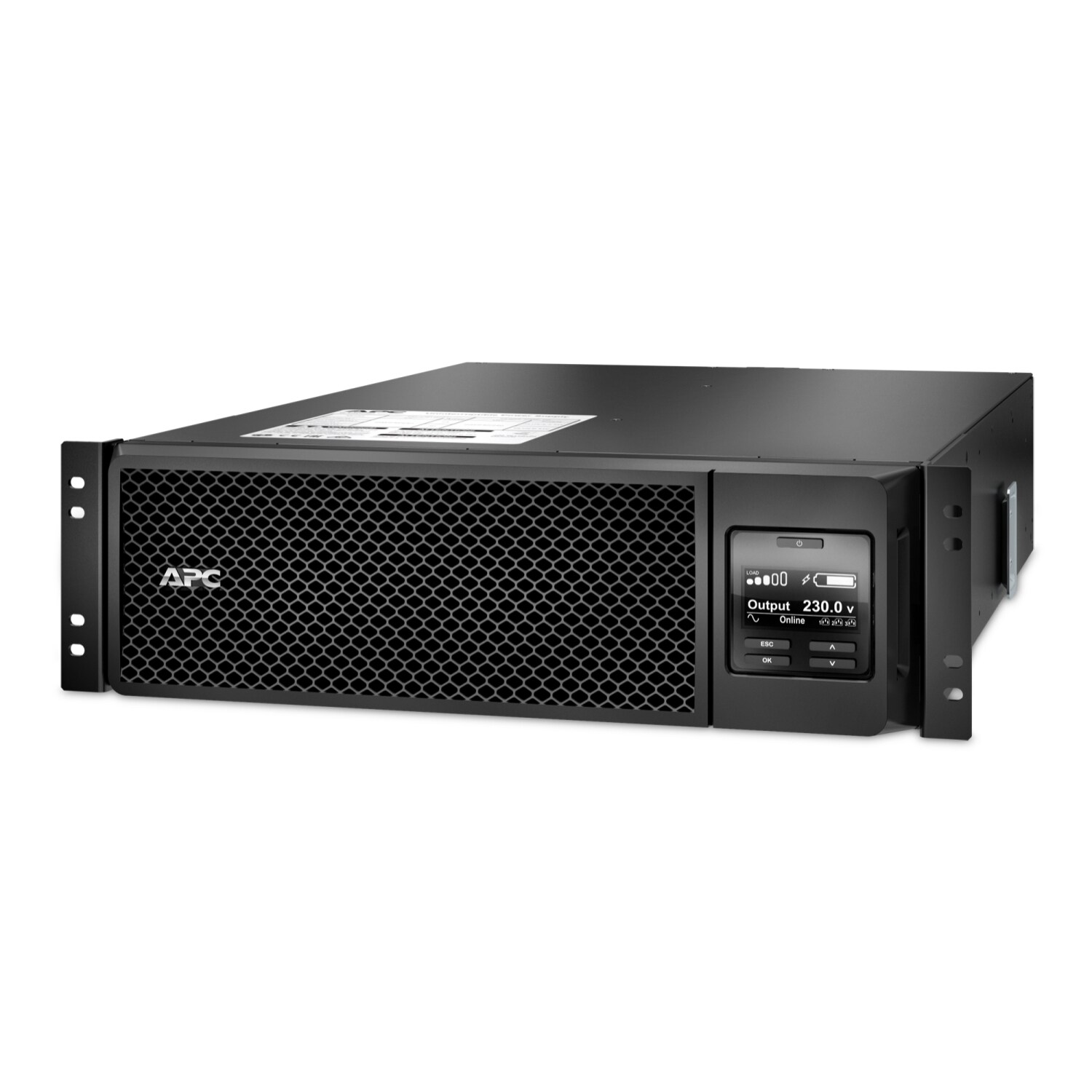 APC Smart-UPS SRT 5000VA RM 230V (RJ-45 Serial, Smart-Slot, USB) Rack-Mount