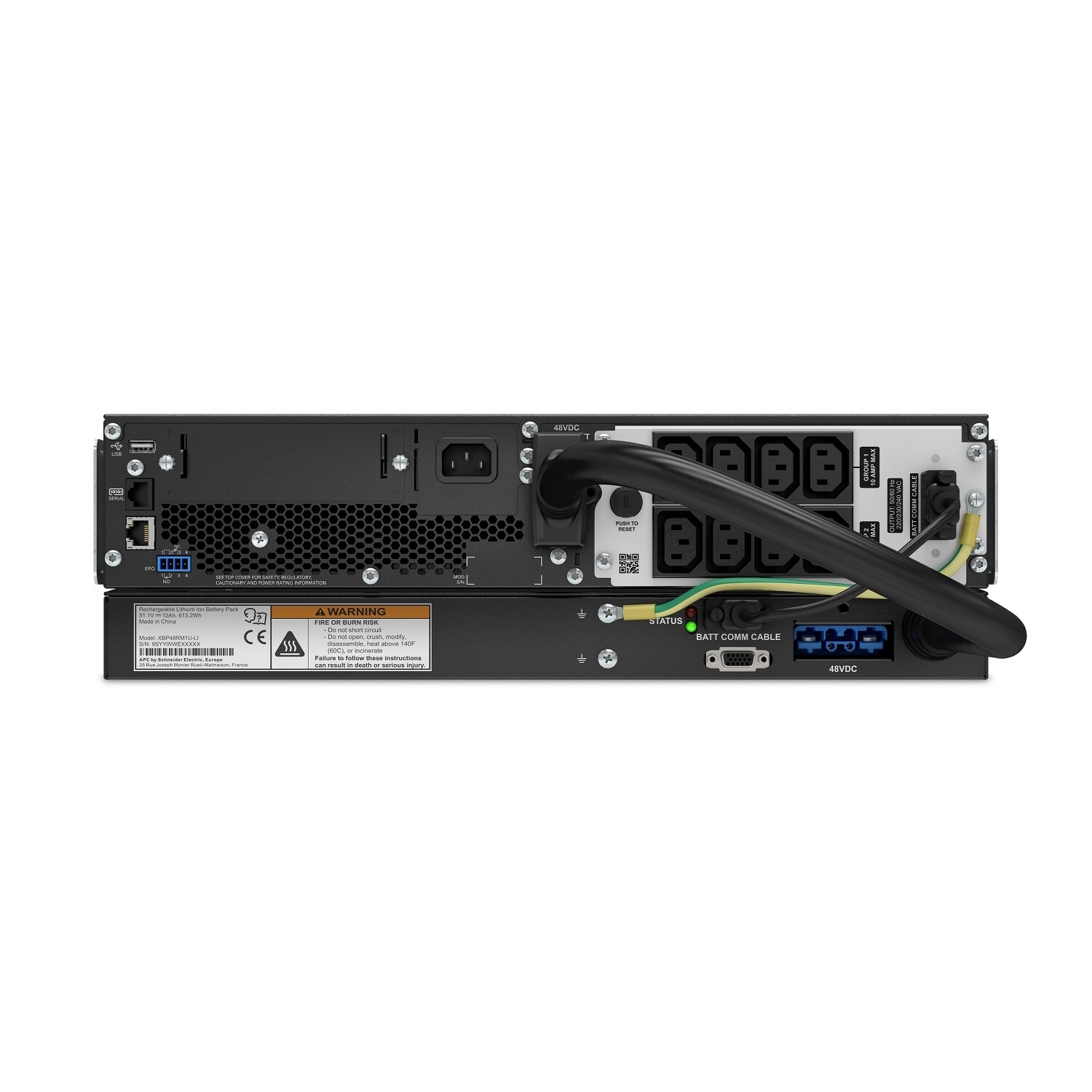 APC Smart-UPS On-Line SRTL1000RMXLI, 1000VA (8x C13)