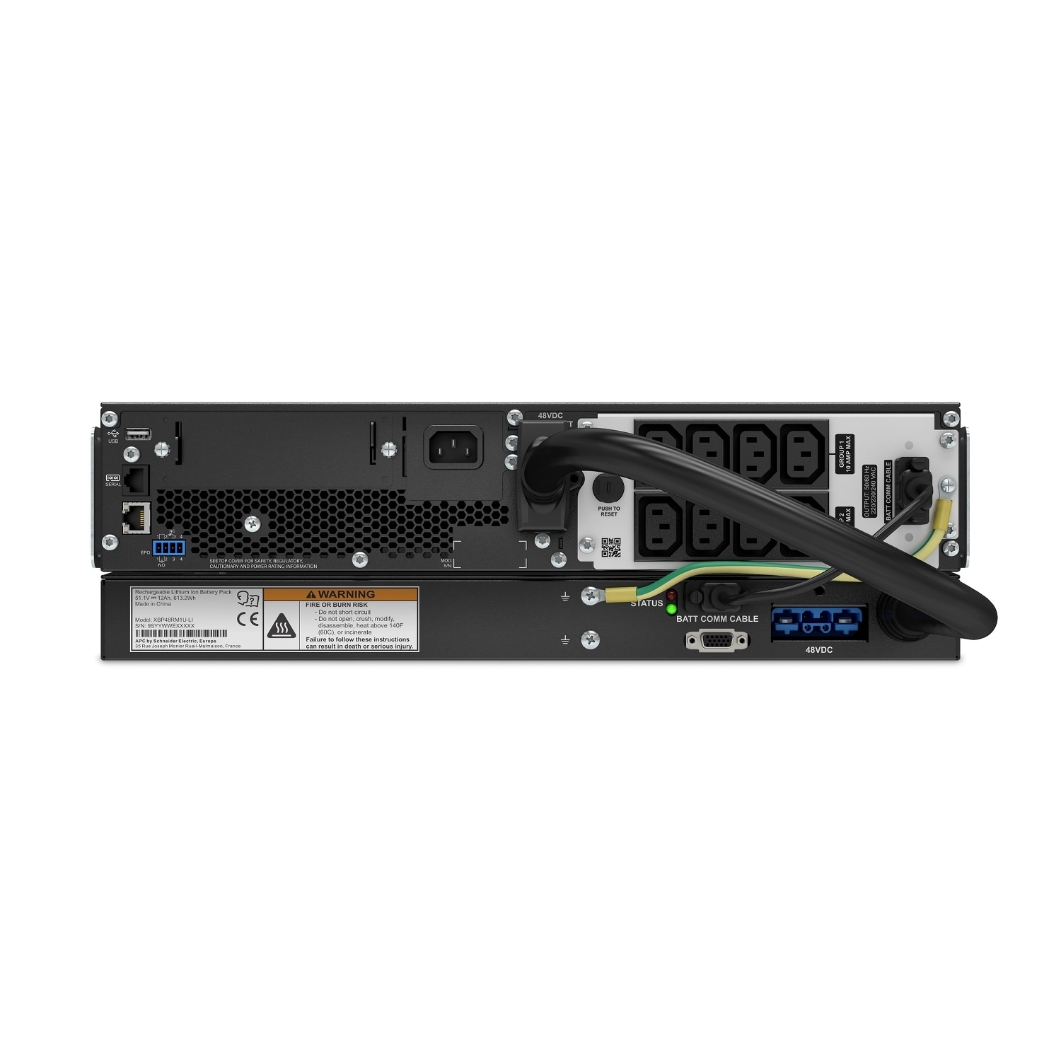 APC Smart-UPS Rackmount SRT Li-Ion 1500VA 230V