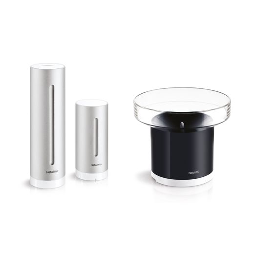 Netatmo Smarte Wetterstation + Regenmesser Bundle