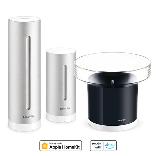 Netatmo Smarte Wetterstation + Regenmesser Bundle