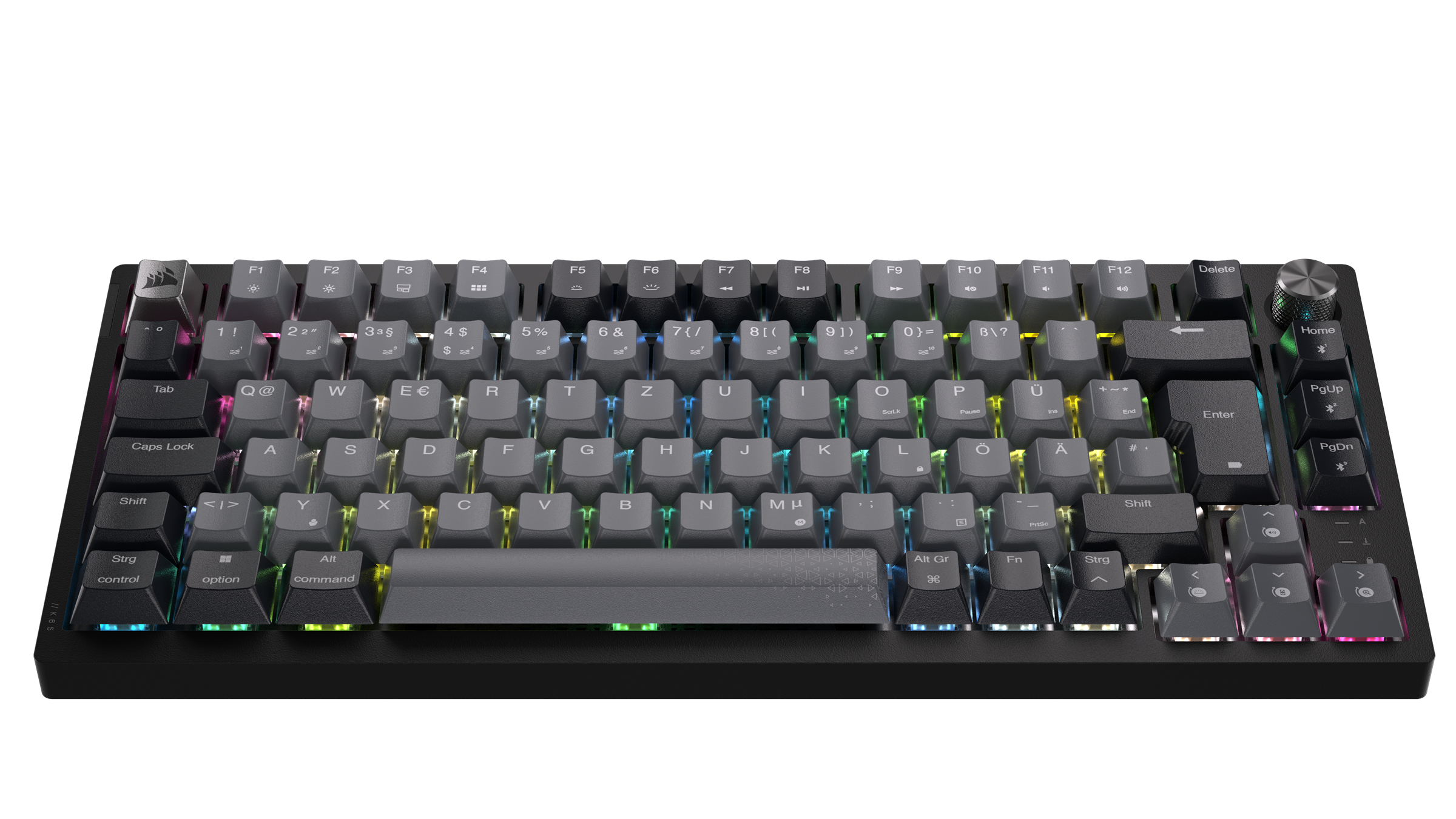 Corsair K65 Plus Wireless 75% mechanische RGB Gaming Tastatur