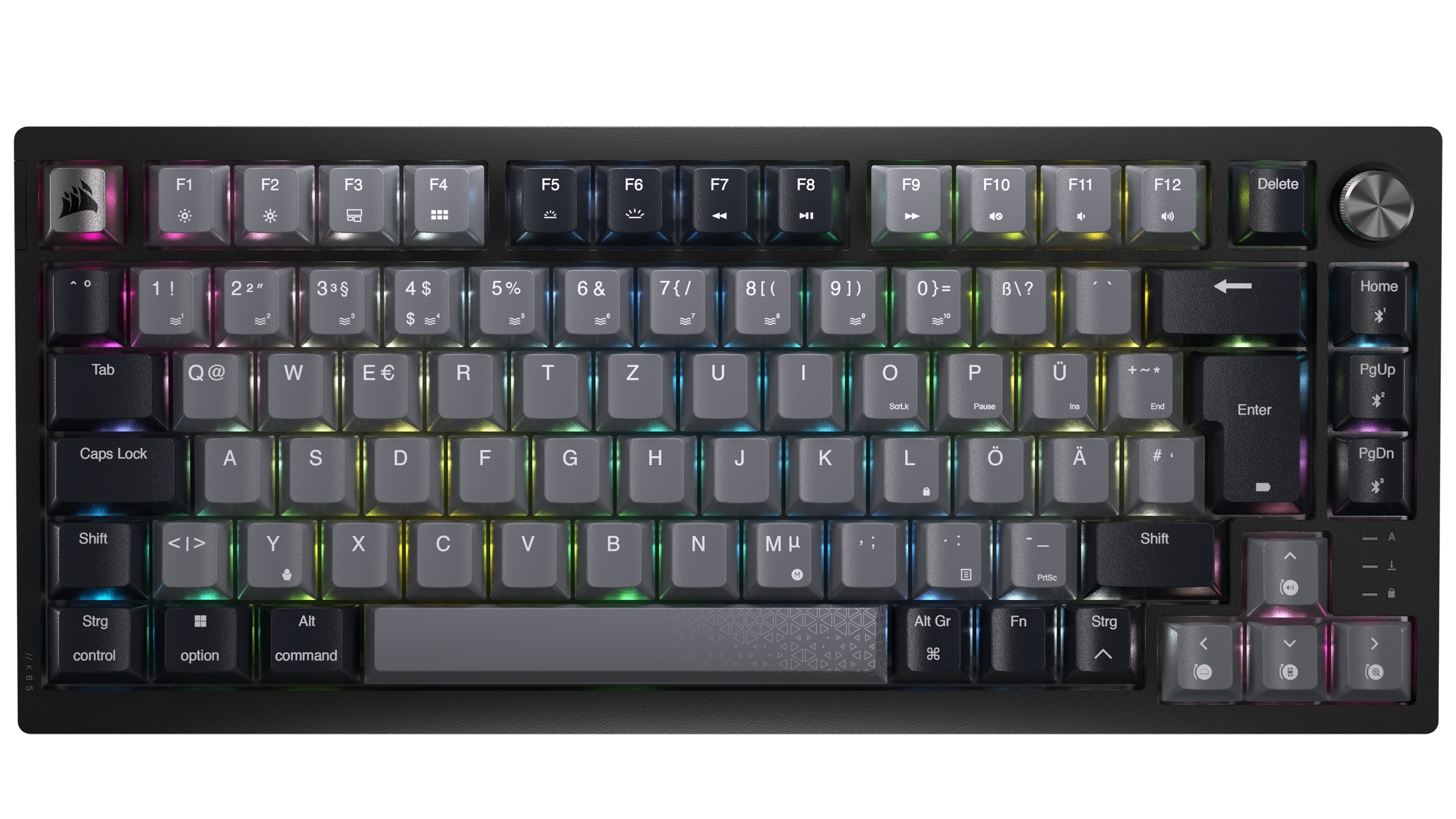 Corsair K65 Plus Wireless 75% mechanische RGB Gaming Tastatur