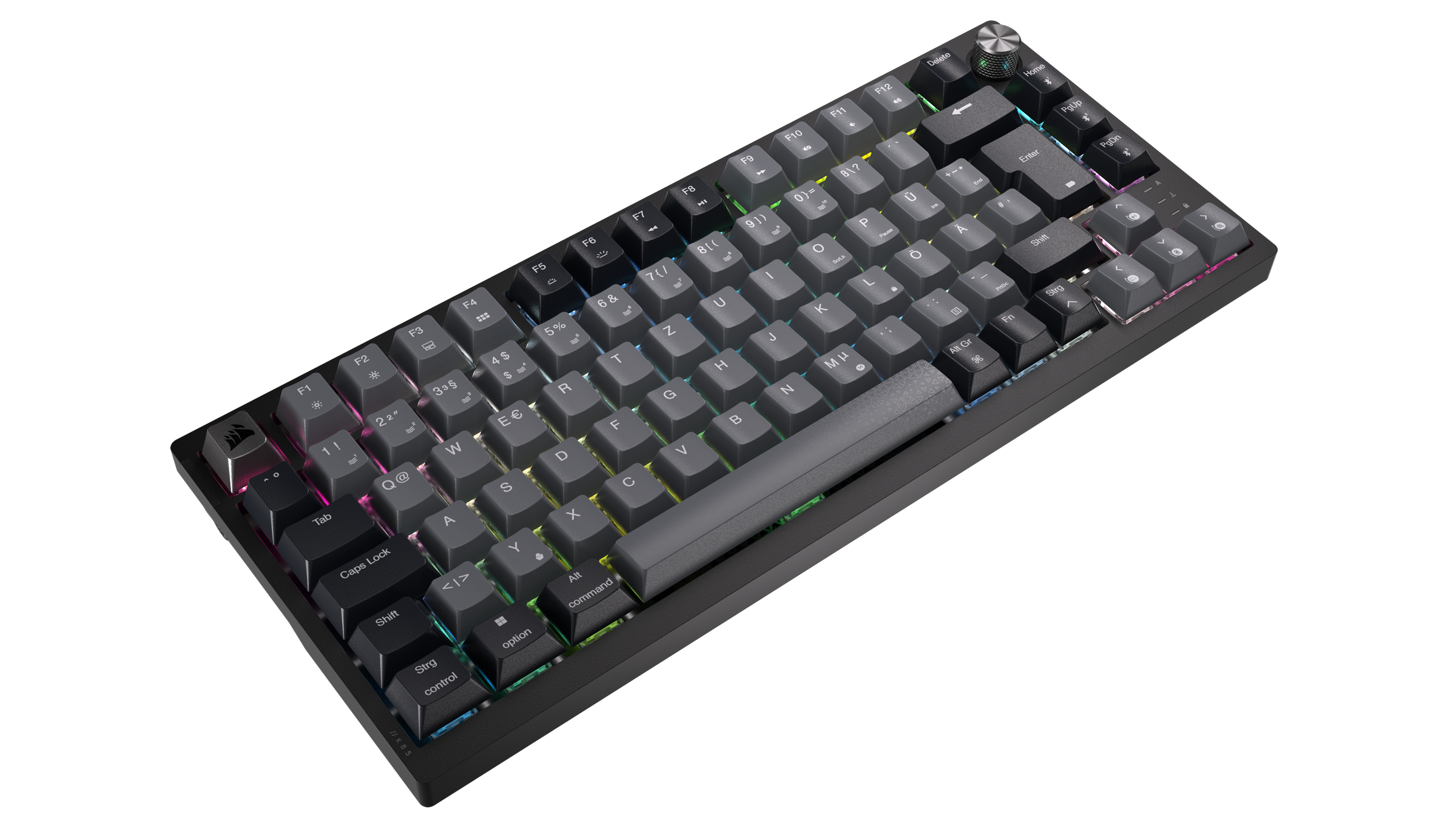 Corsair K65 Plus Wireless 75% mechanische RGB Gaming Tastatur