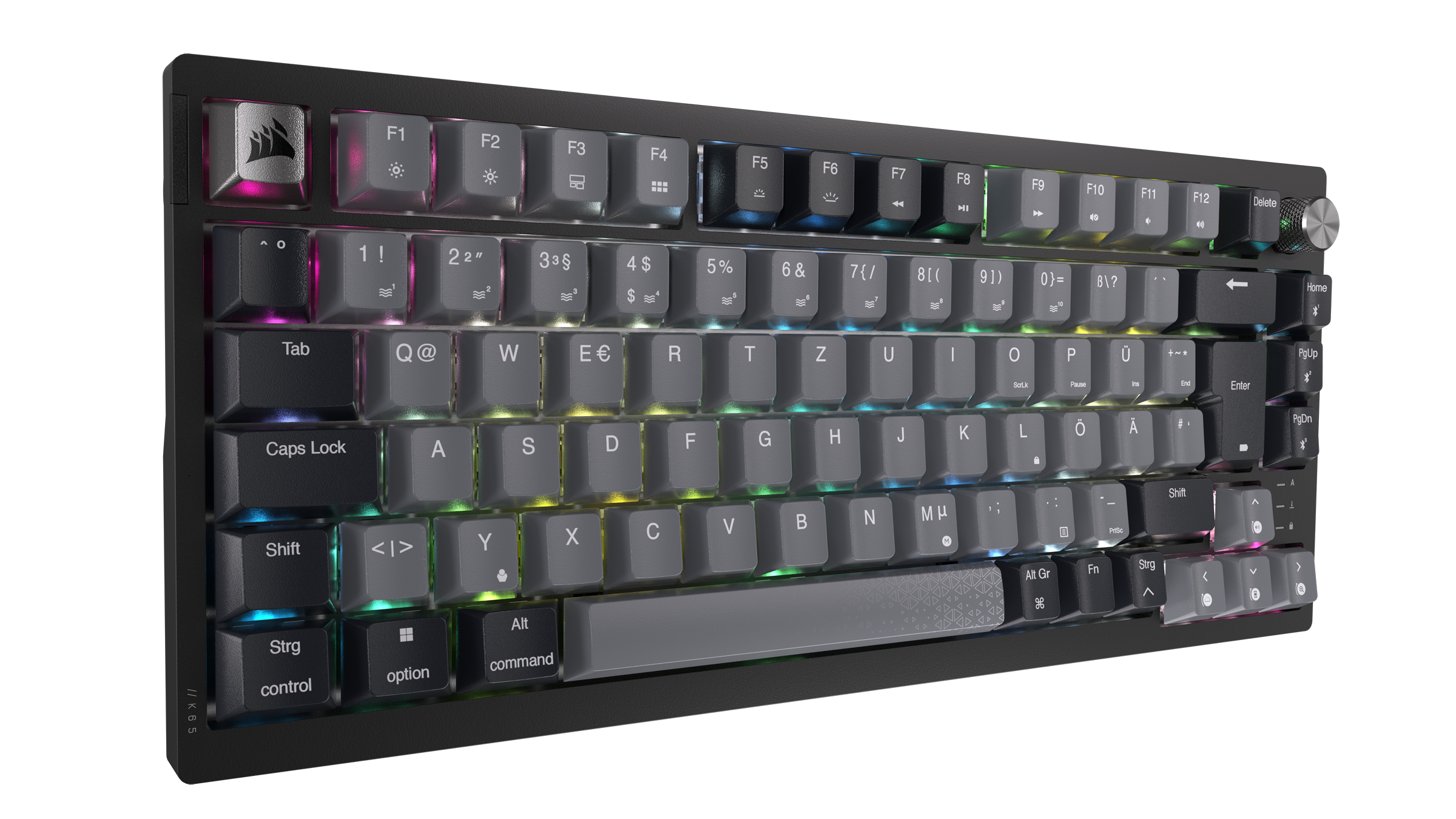 Corsair K65 Plus Wireless 75% mechanische RGB Gaming Tastatur