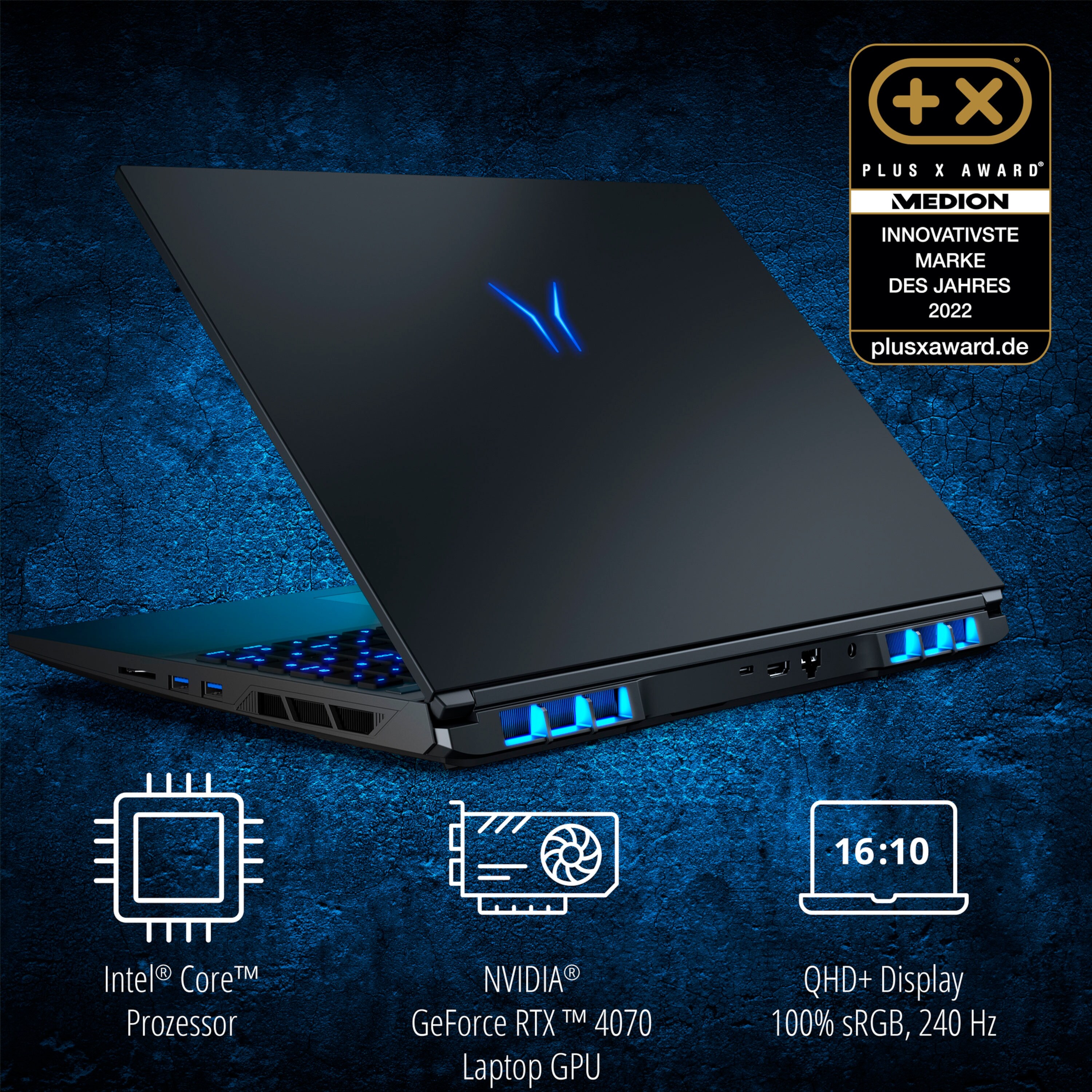 Erazer Major X20 i7-14700HX 16GB/1TB SSD 16"QHD 240Hz RTX4070 W11