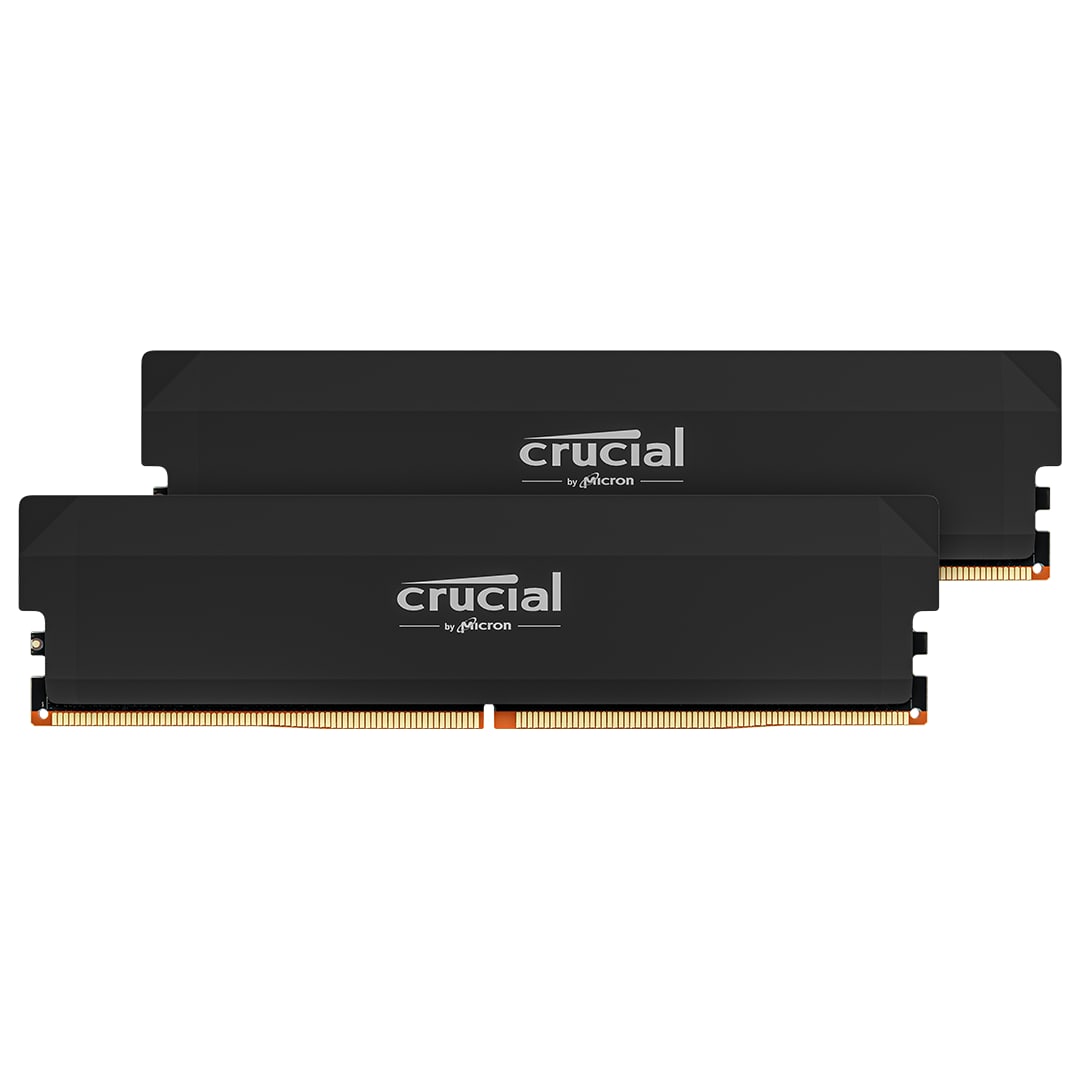 32GB (2x16GB) CRUCIAL Pro DDR5-6000 CL36 UDIMM RAM Gaming Speicherkit