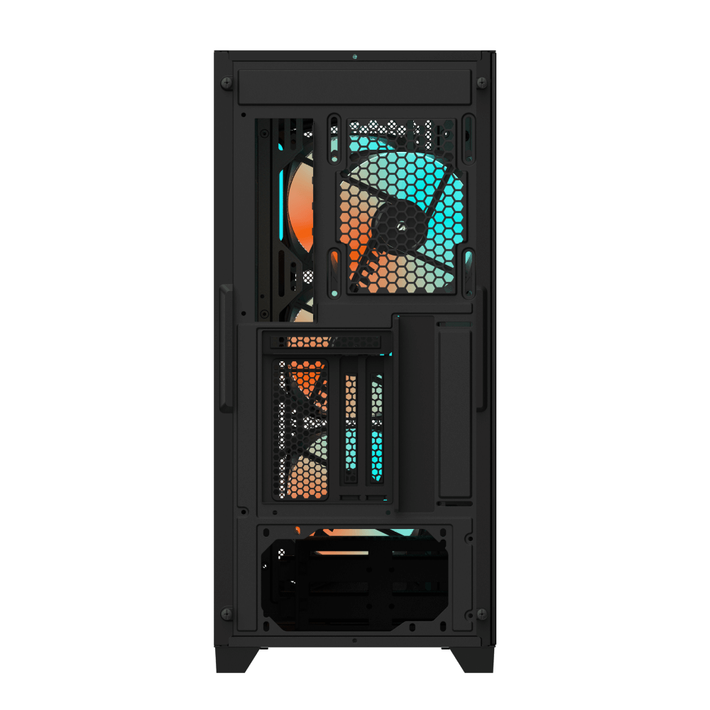 GIGABYTE GB-C301G Type C Midi Tower Gaming Gehäuse mit Sichtfenster