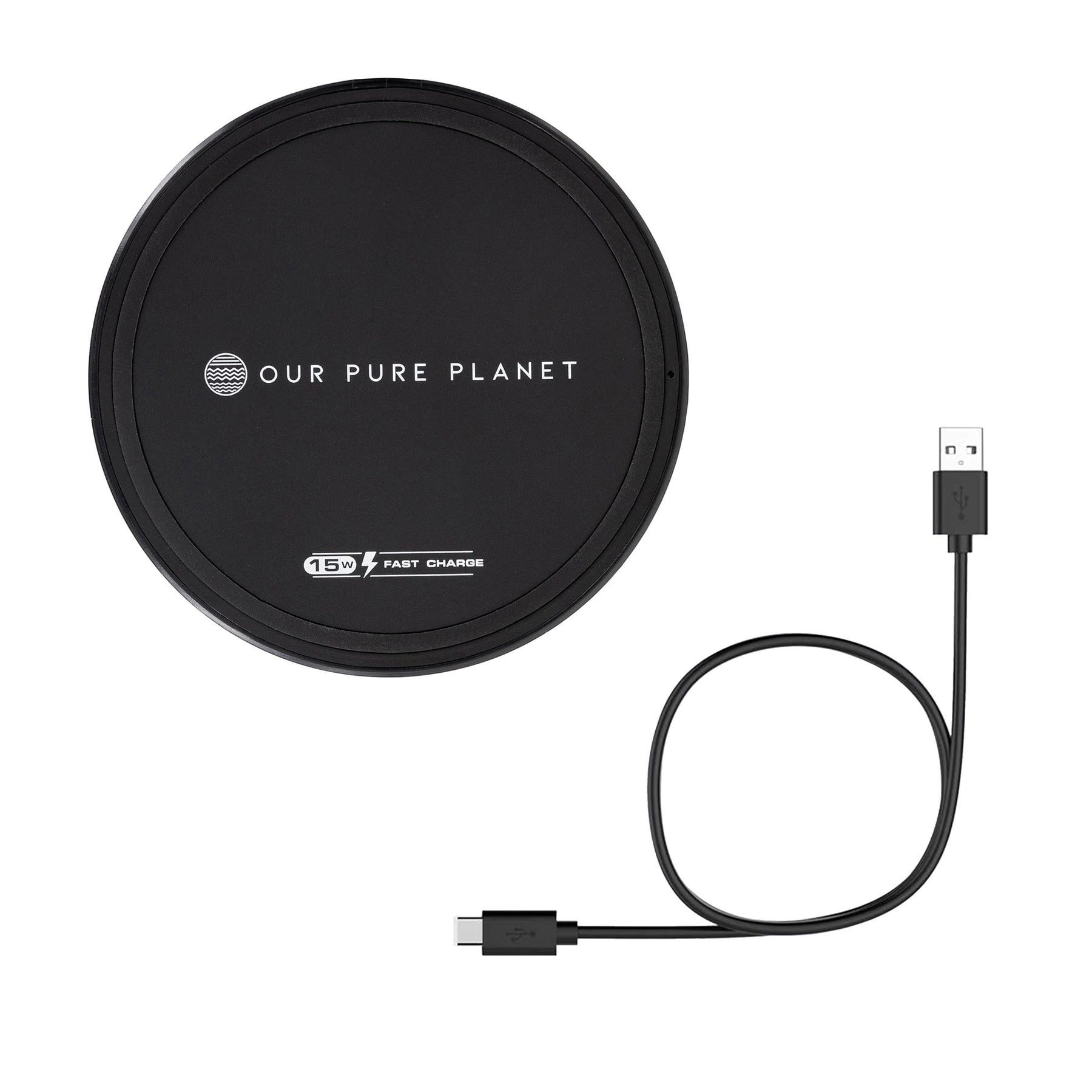 Out Pure Planet Wireless Charging Pad 15W Quick Charge 3.0