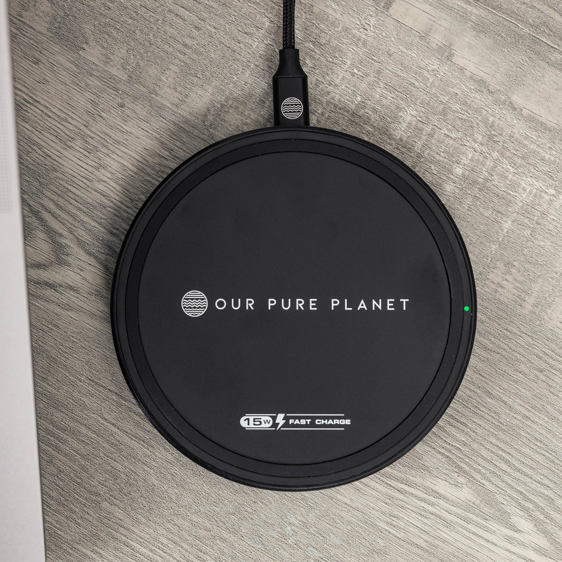 Out Pure Planet Wireless Charging Pad 15W Quick Charge 3.0