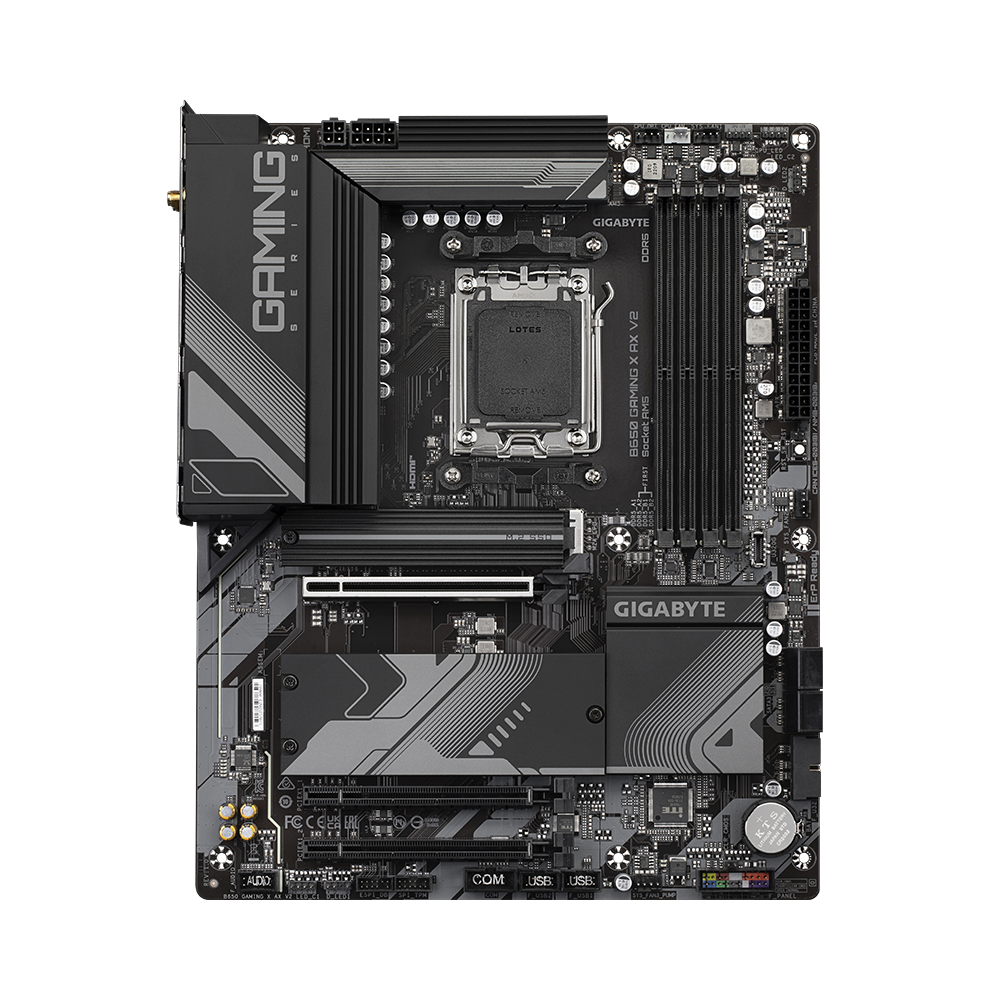 GIGABYTE B650 GAMING X AX V2 ATX Mainboard Sockel AM5 HDMI/DP/USB-C/M.2/WIFI6E