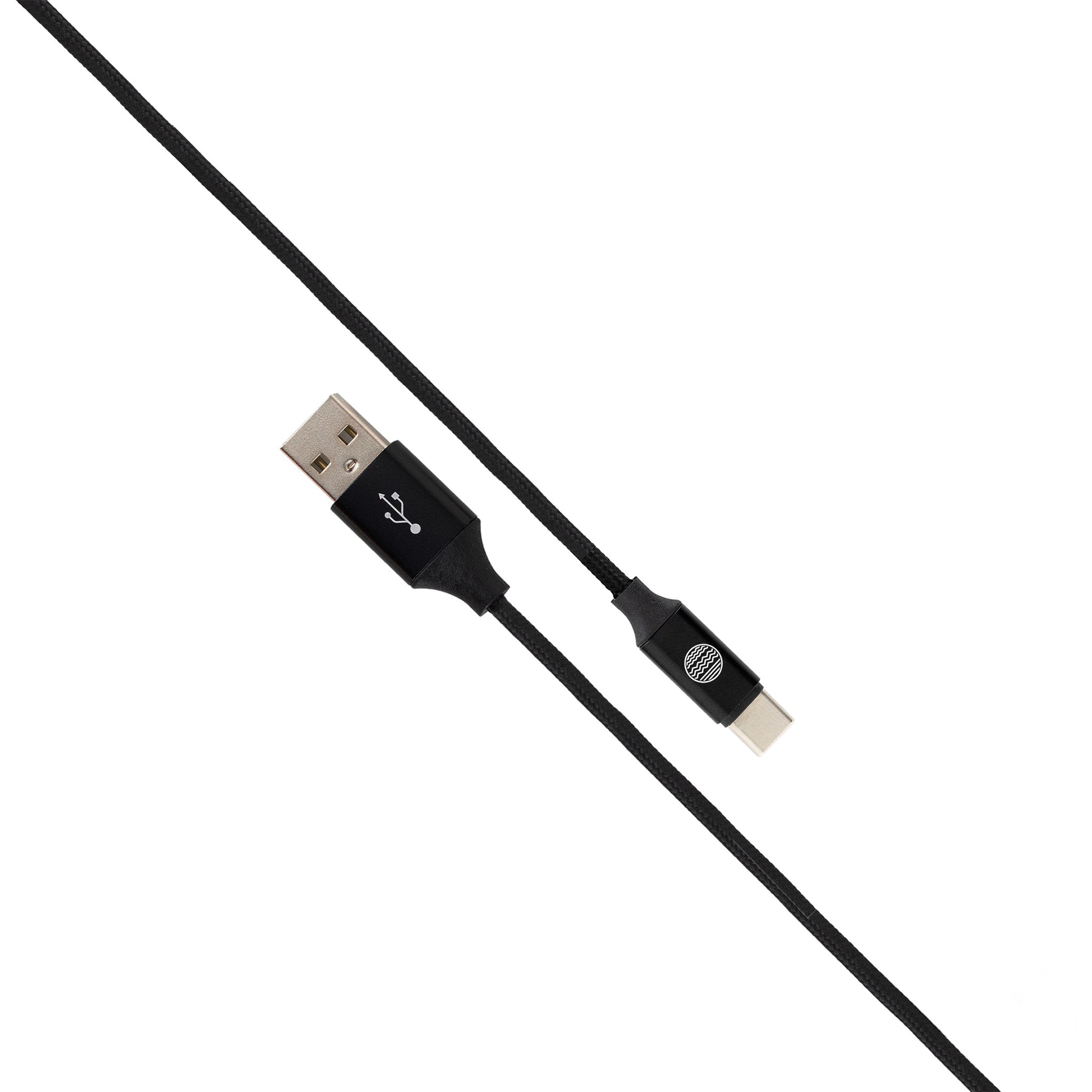 OUR PURE PLANET Ladekabel USB-A zu USB-C 1,2m Schwarz