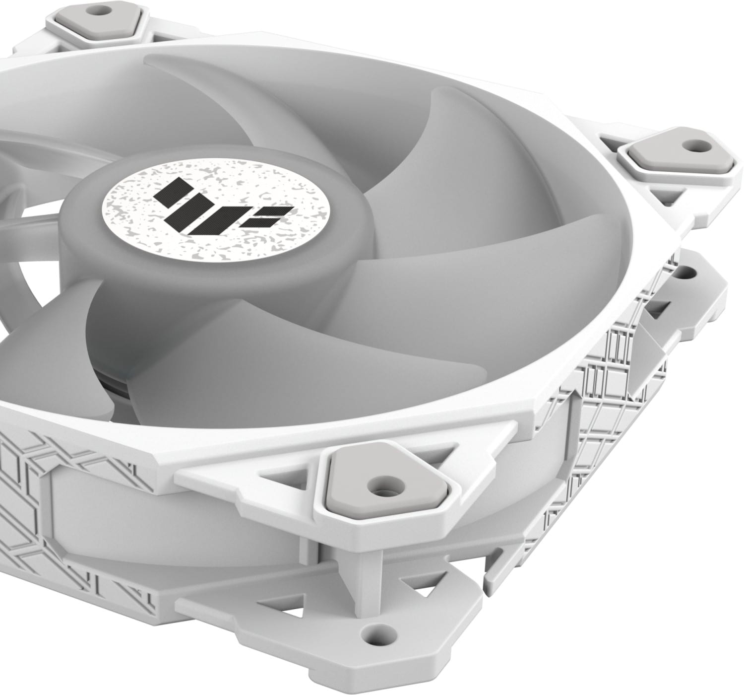 ASUS TUF GAMING TF120 ARGB Gehäuselüfter, 3er Set, white 120 mm, PWM