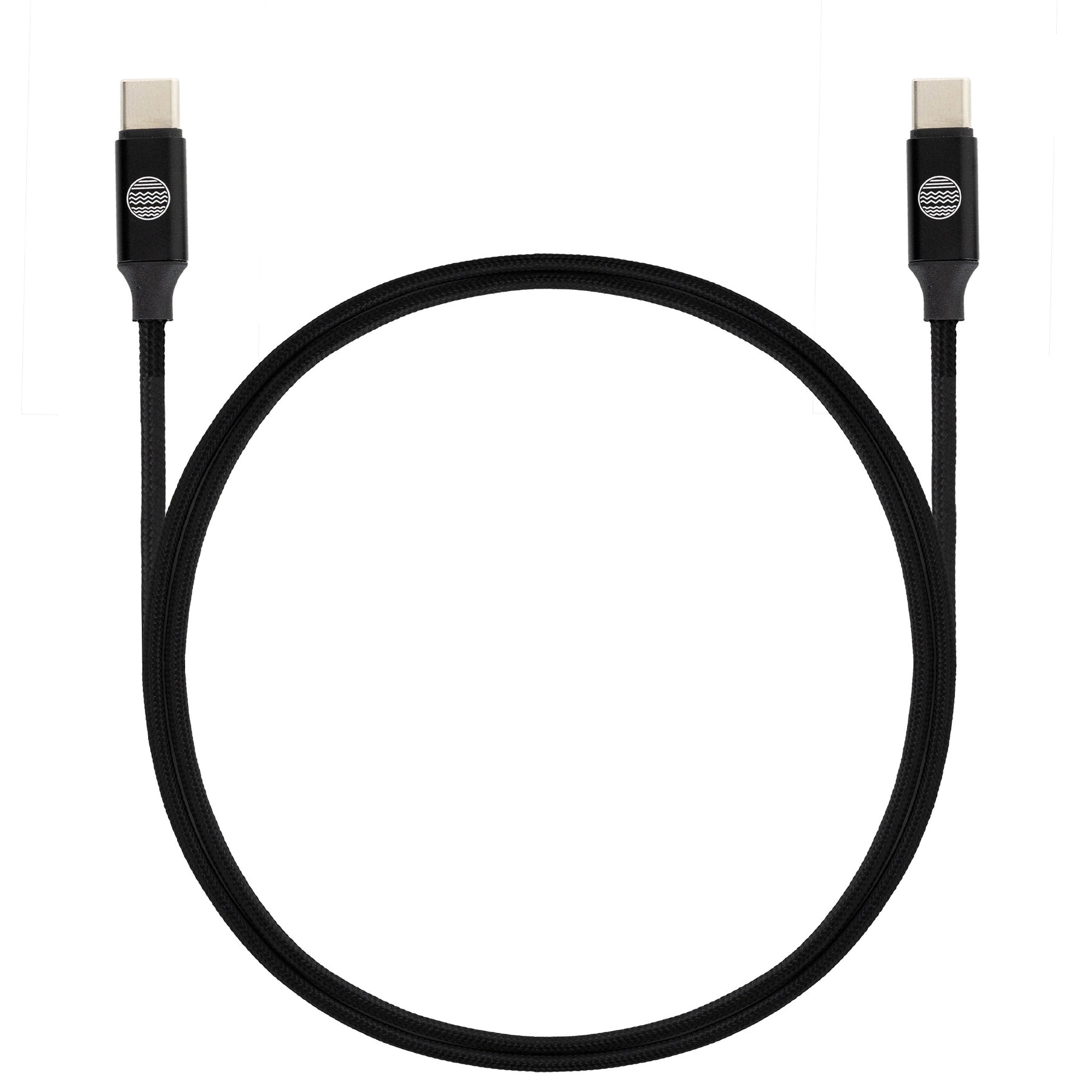 OUR PURE PLANET Ladekabel USB-C zu USB-C 1,2m Schwarz