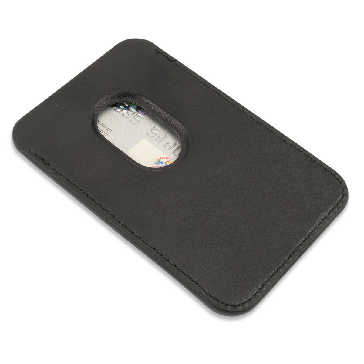 4smarts Magnetic UltiMag Case f. Karten m. RFID Block - schwarz