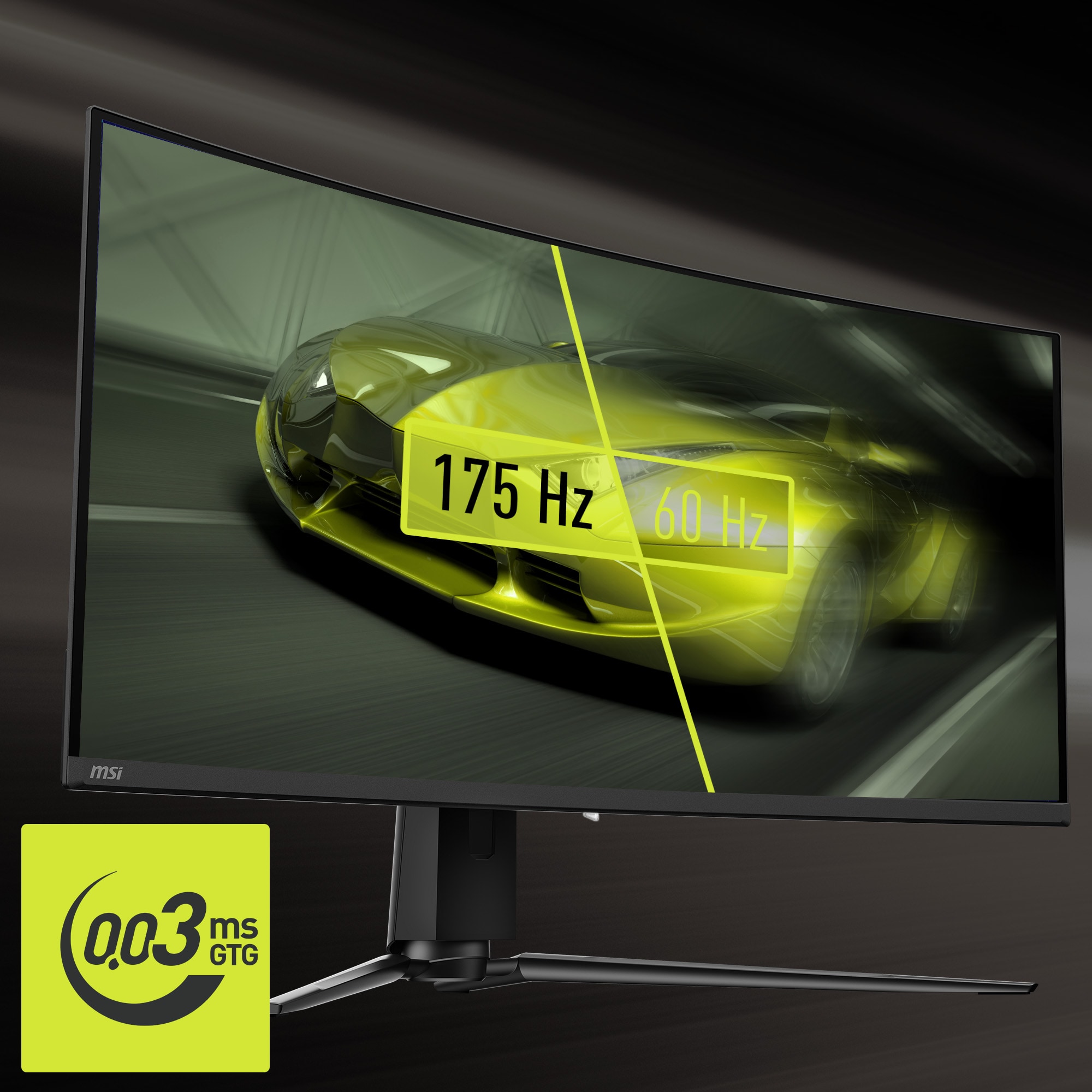 MSI MAG 341CQPDE QD-OLED 86,4cm (34") UWQHD Monitor Curved 21:9 HDMI/DP 175Hz