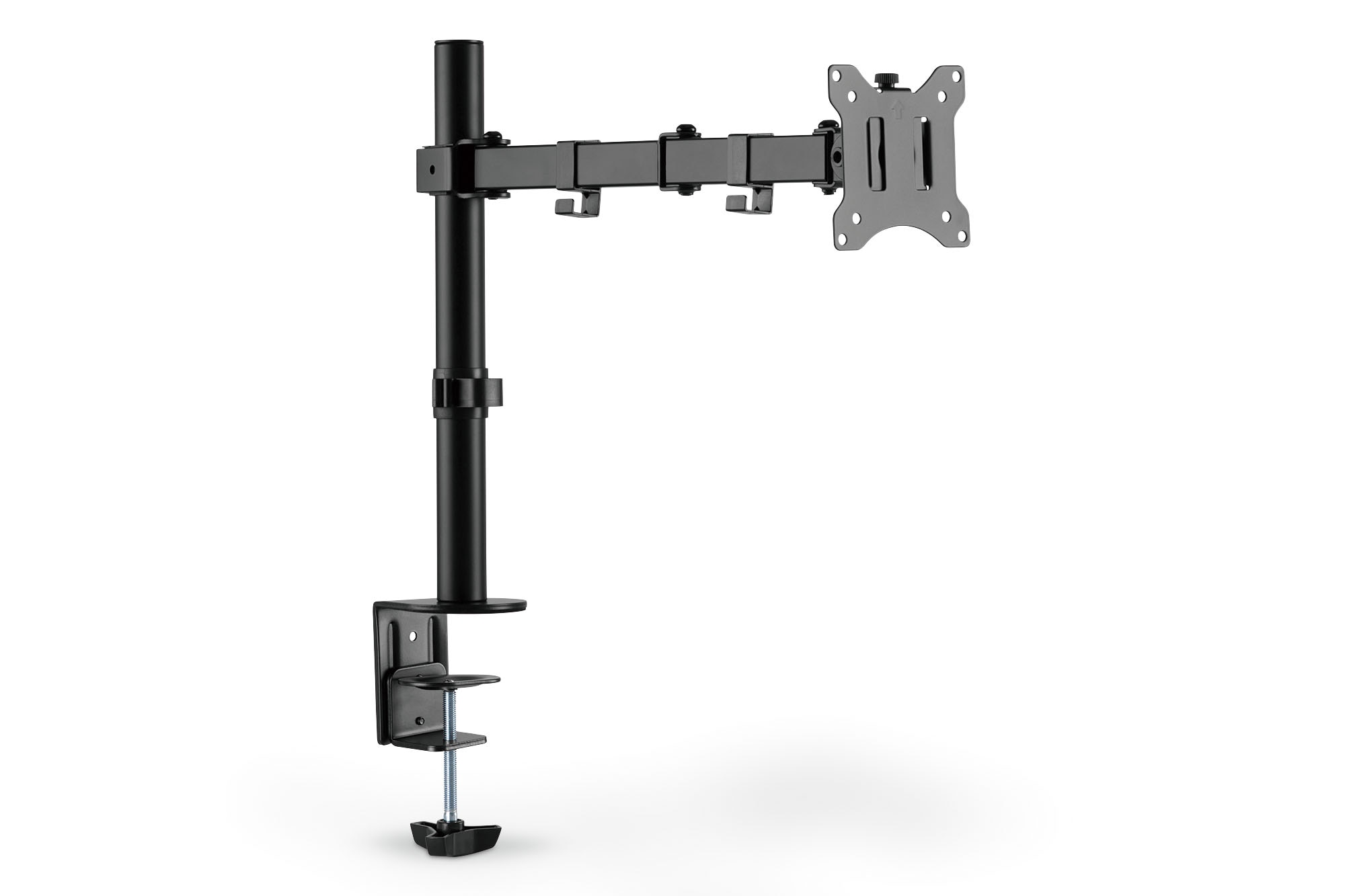 DIGITUS Universal Single Monitorhalter mit Klemmbefestigung