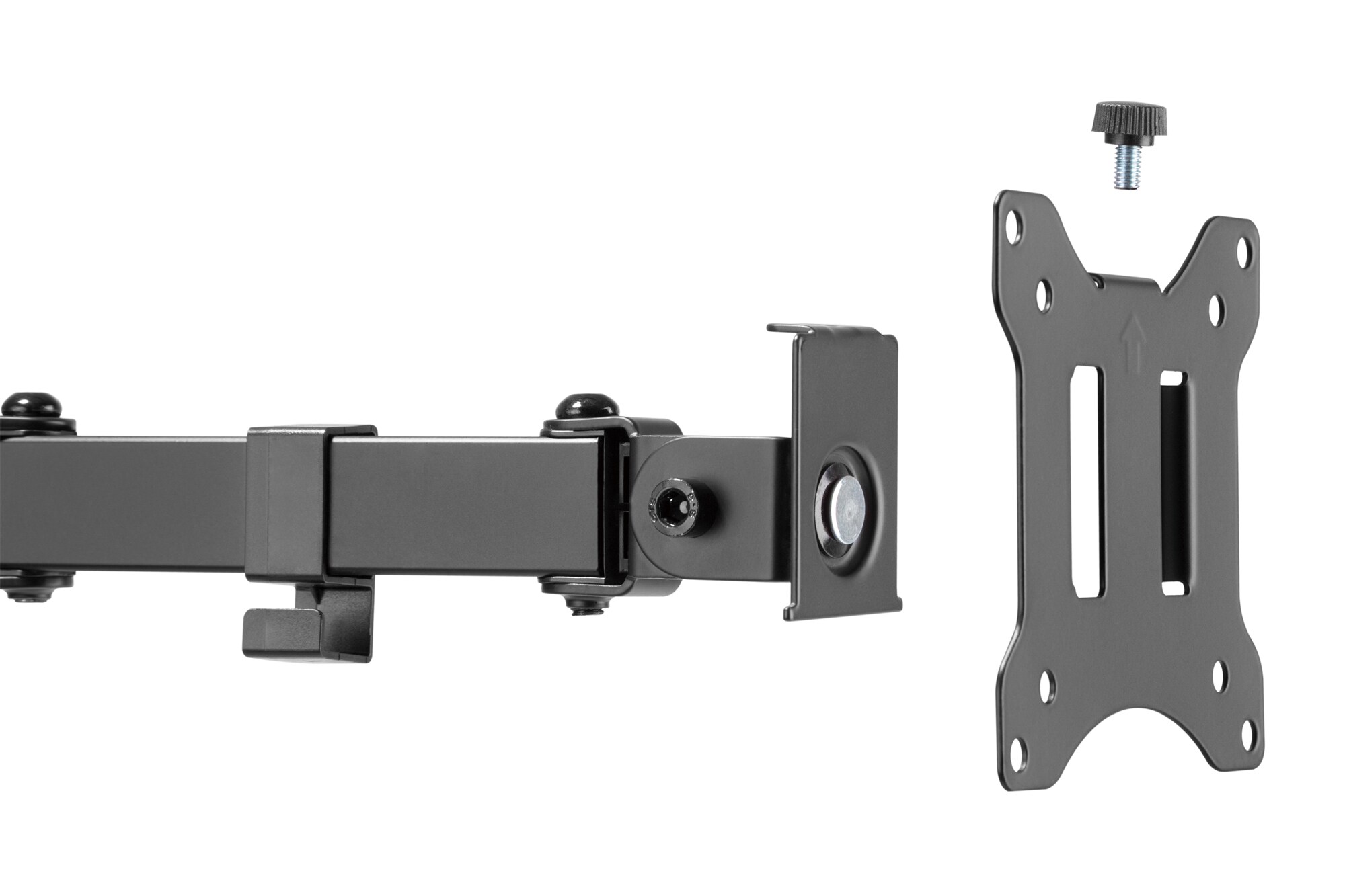 DIGITUS Universal Single Monitorhalter mit Klemmbefestigung