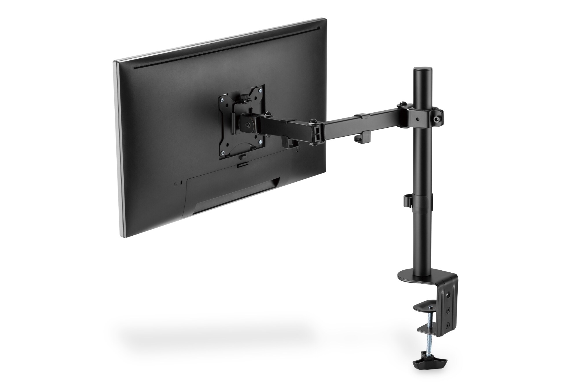 DIGITUS Universal Single Monitorhalter mit Klemmbefestigung