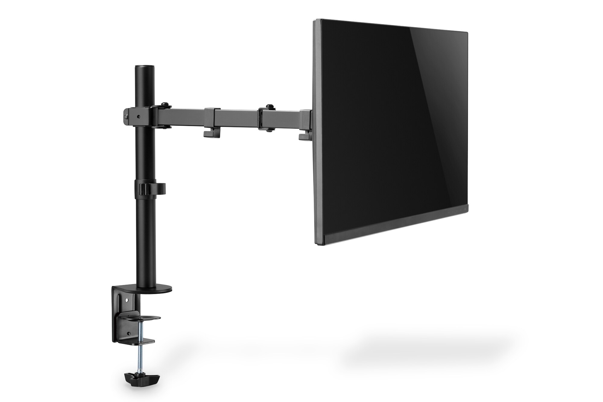 DIGITUS Universal Single Monitorhalter mit Klemmbefestigung