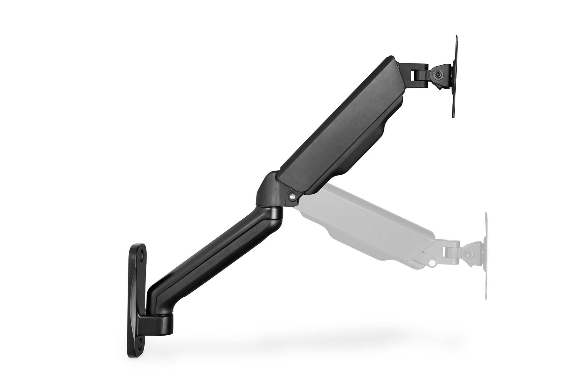 DIGITUS Universal Monitor-Wandhalterung mit Gasdruckfeder und Schwenkarm