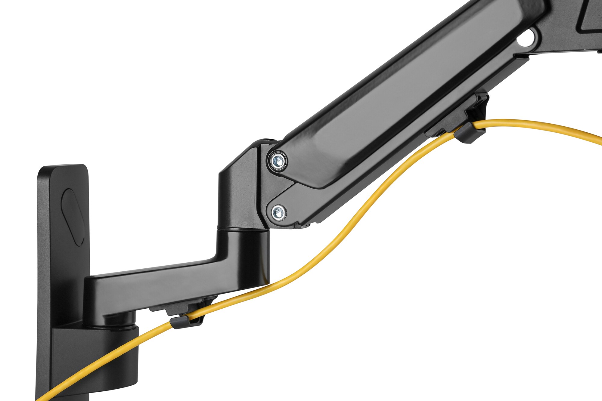 DIGITUS Universal Monitor-Wandhalterung mit Gasdruckfeder und Schwenkarm