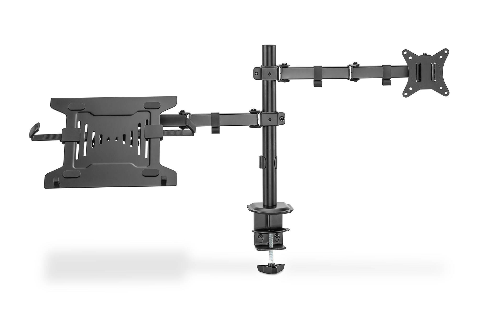 DIGITUS Universal Monitorhalter mit Notebookhalterung