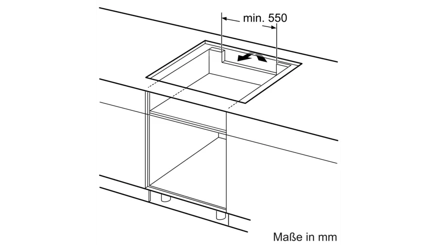 Neff TBD5820N Induktions-Einbaukochfeld 80 cm Schwarz