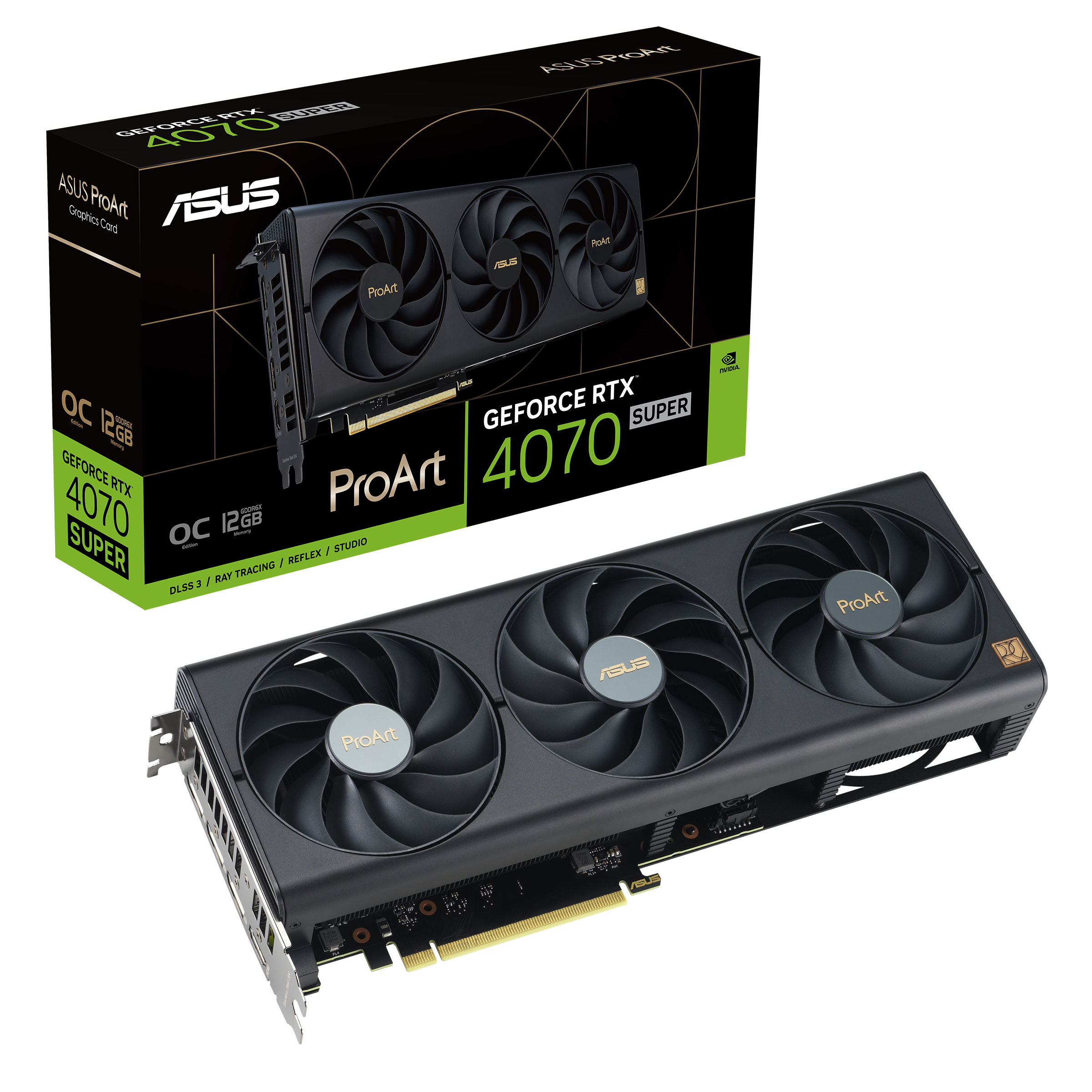 ASUS ProArt GeForce RTX4070 SUPER OC Edition 12GB Gafikkarte