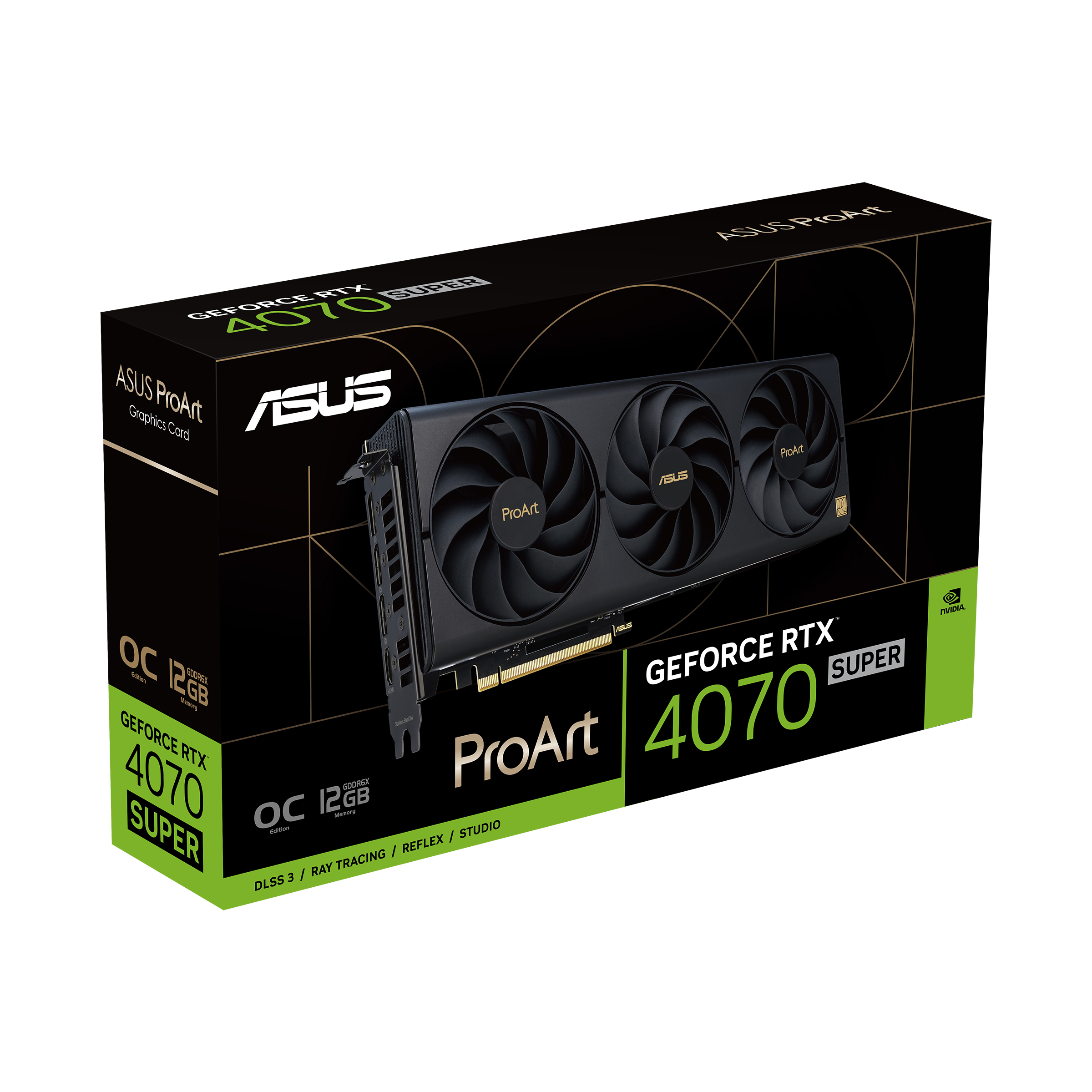 ASUS ProArt GeForce RTX4070 SUPER OC Edition 12GB Gafikkarte