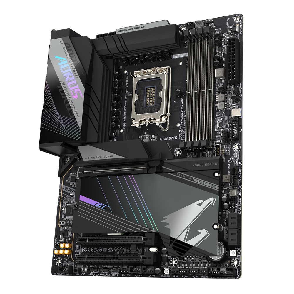 GIGABYTE Z790 AORUS PRO X ATX WIFI7 Mainboard Sockel 1700 USB-C/HDMI/USB3.2