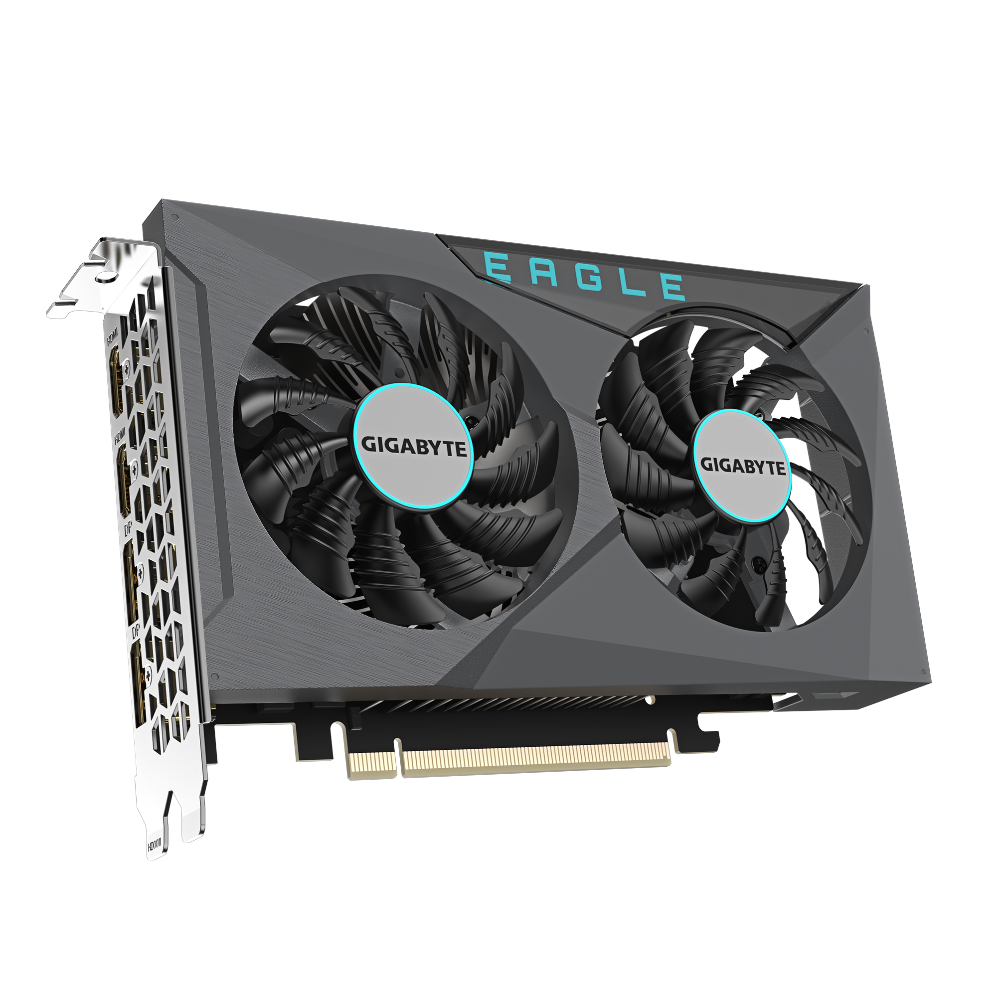 GIGABYTE GeForce RTX 3050 Eagle OC 6GB GDDR6 Grafikkarte 2xHDMI, 2xDP