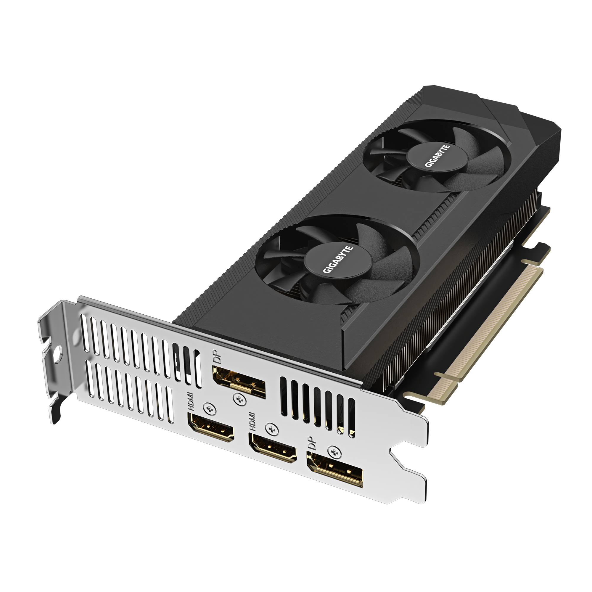 GIGABYTE GeForce RTX 3050 OC Low Profile 6GB GDDR6 Grafikkarte 2xHDMI, 2xDP