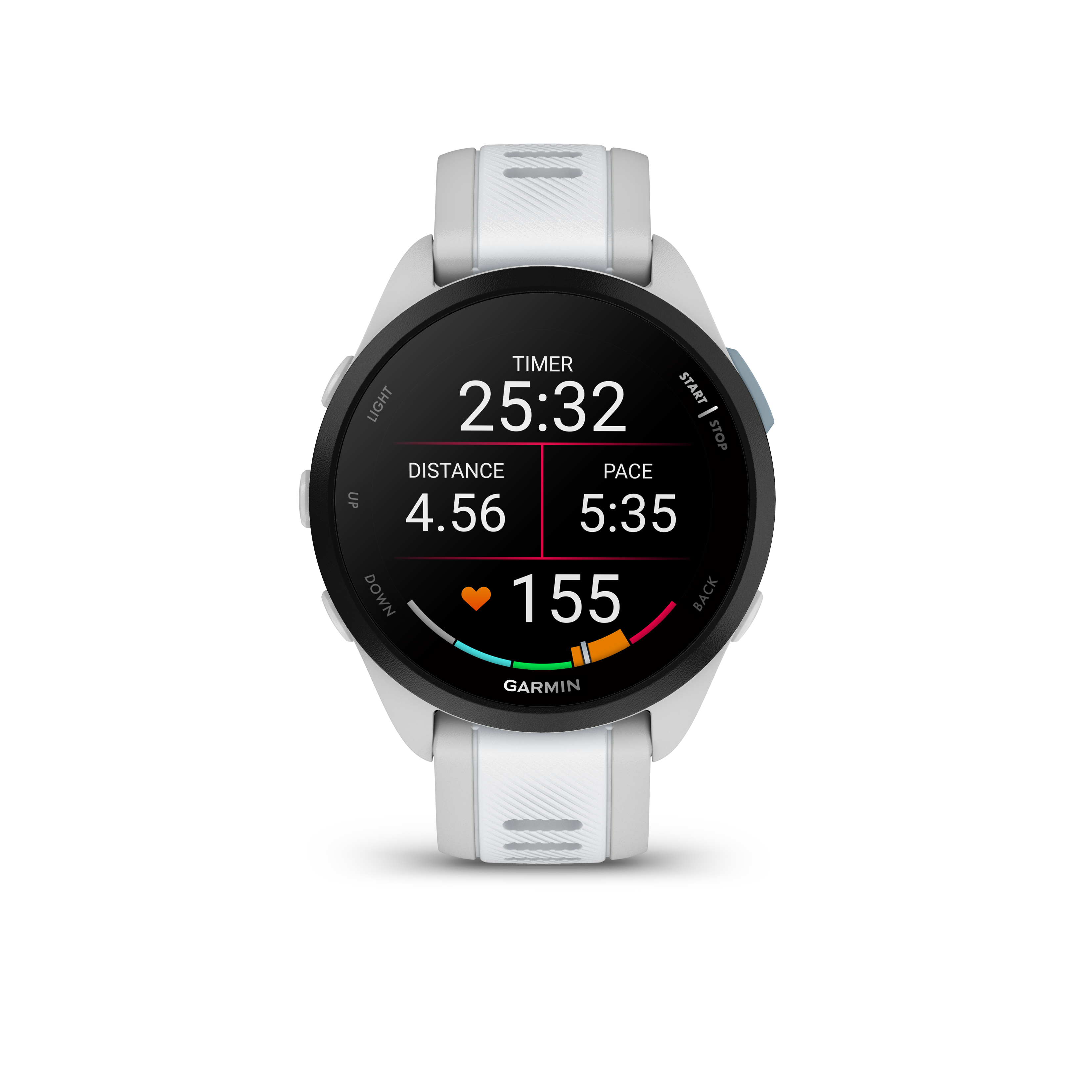 Garmin Forerunner 165 Dunstgrau/Steinweiss