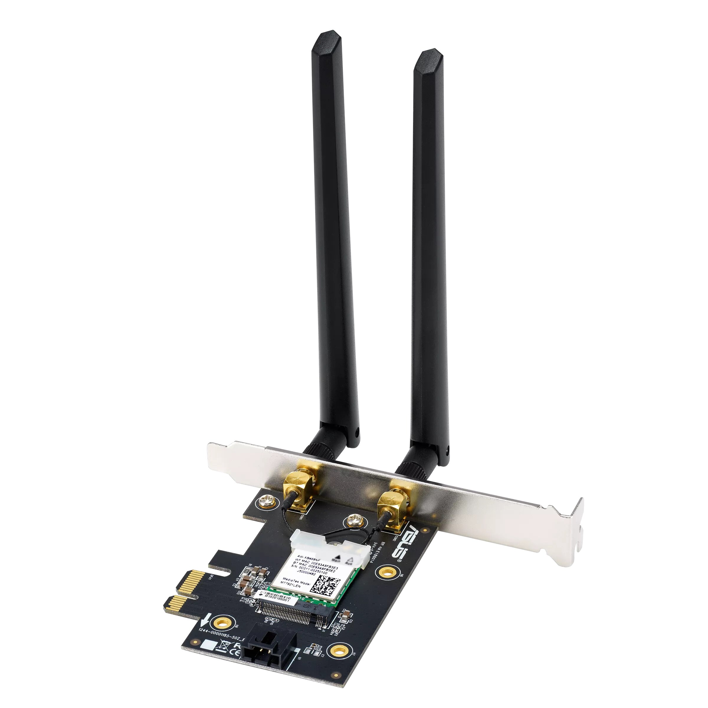 Asus PCE-AXE5400 WiFi 6E PCI-E Adapter mit 2 externen Antennen