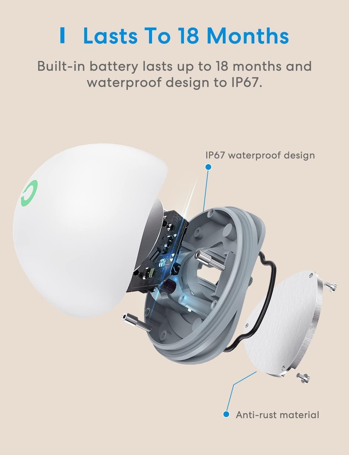 Meross Smart Water Leak Sensor