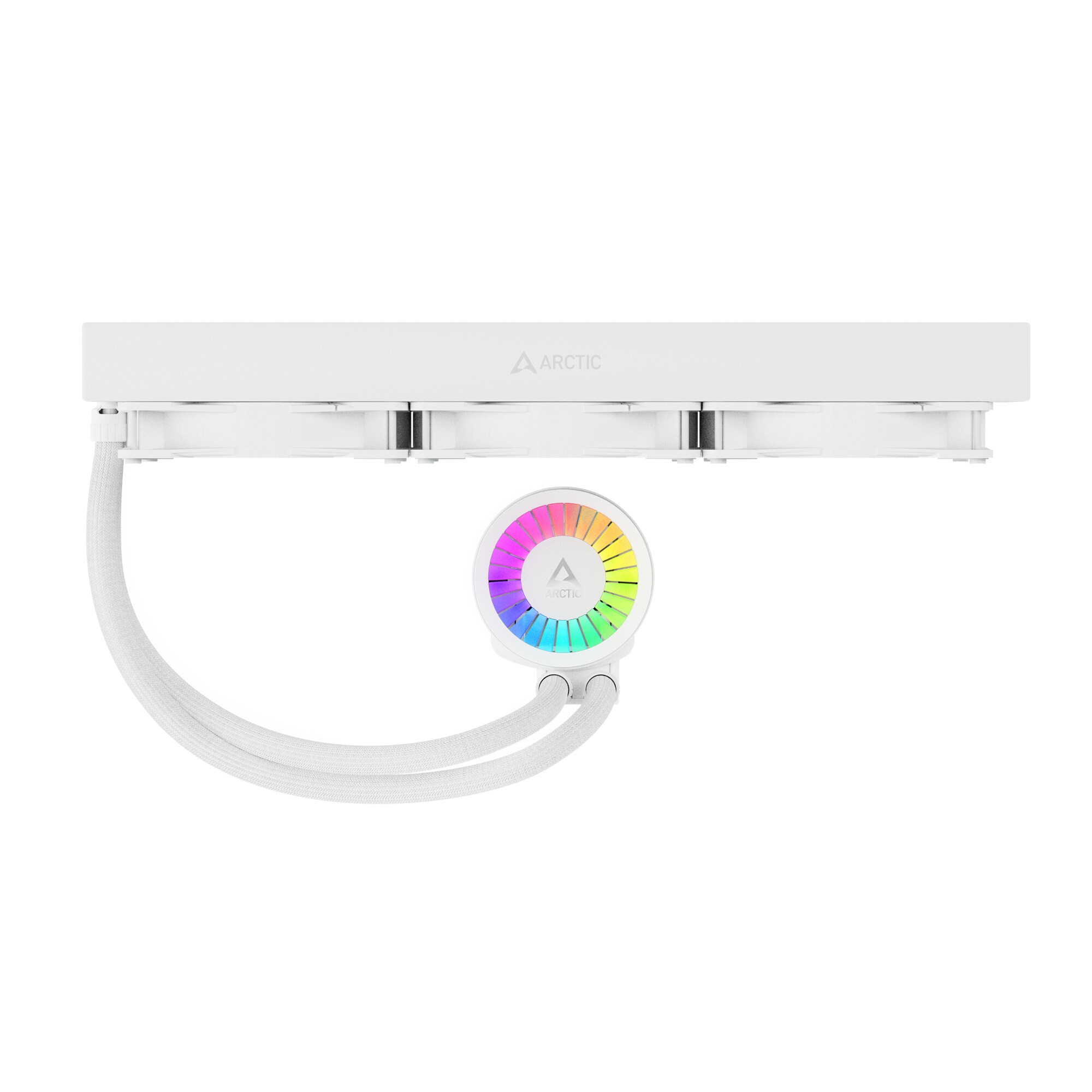 Arctic Liquid Freezer III 420 A-RGB White Komplettwasserkühlung für AMD Intel