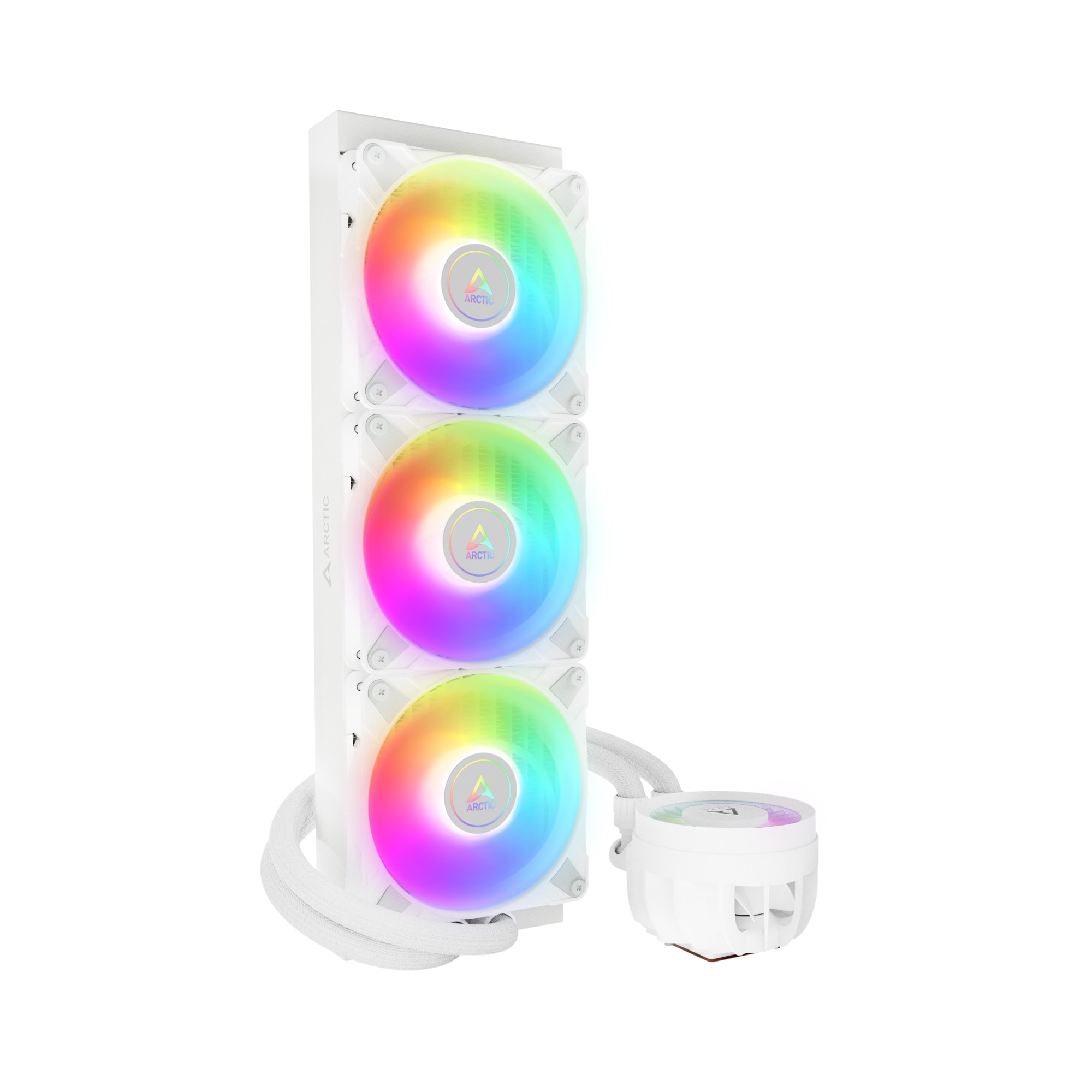 Arctic Liquid Freezer III 360 A-RGB White Komplettwasserkühlung für AMD Intel