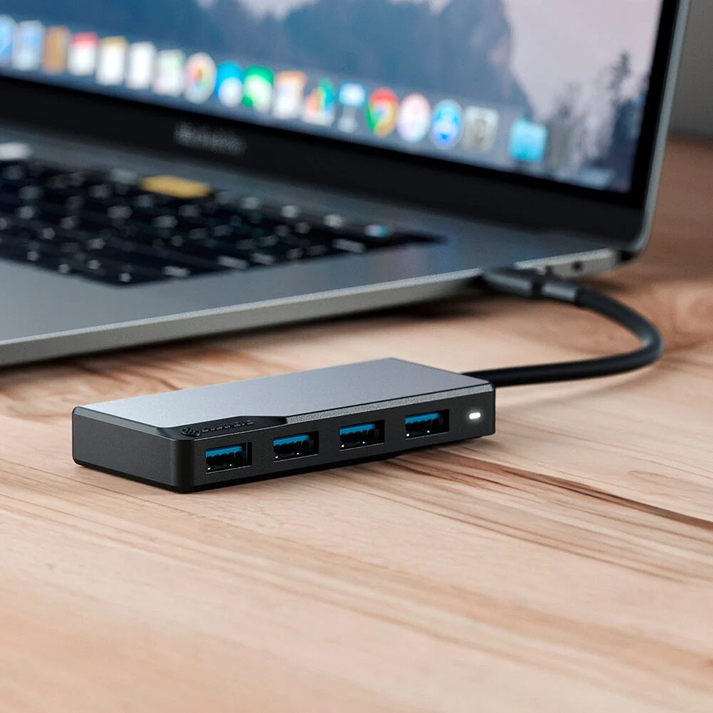 ALOGIC USB-C Fusion SWIFT 4-in-1 Hub Space Grey