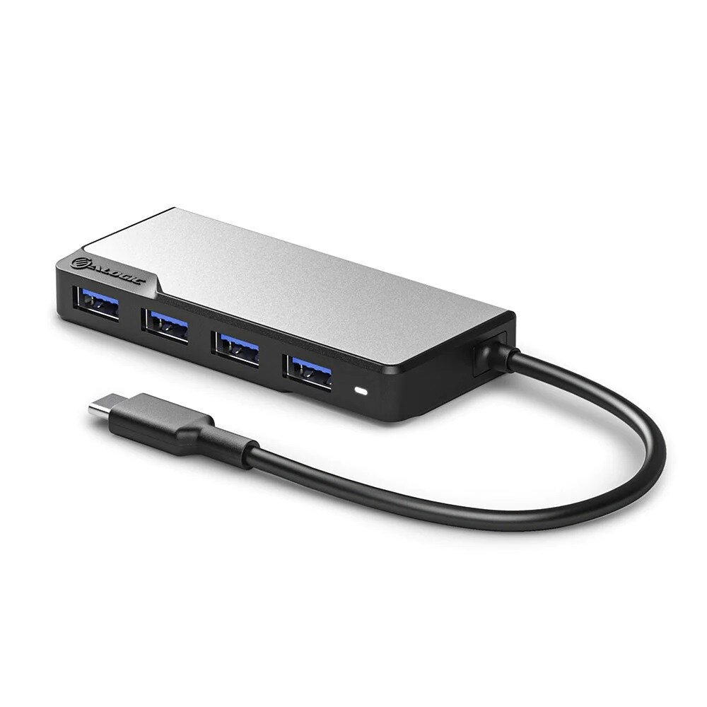 ALOGIC USB-C Fusion SWIFT 4-in-1 Hub Space Grey