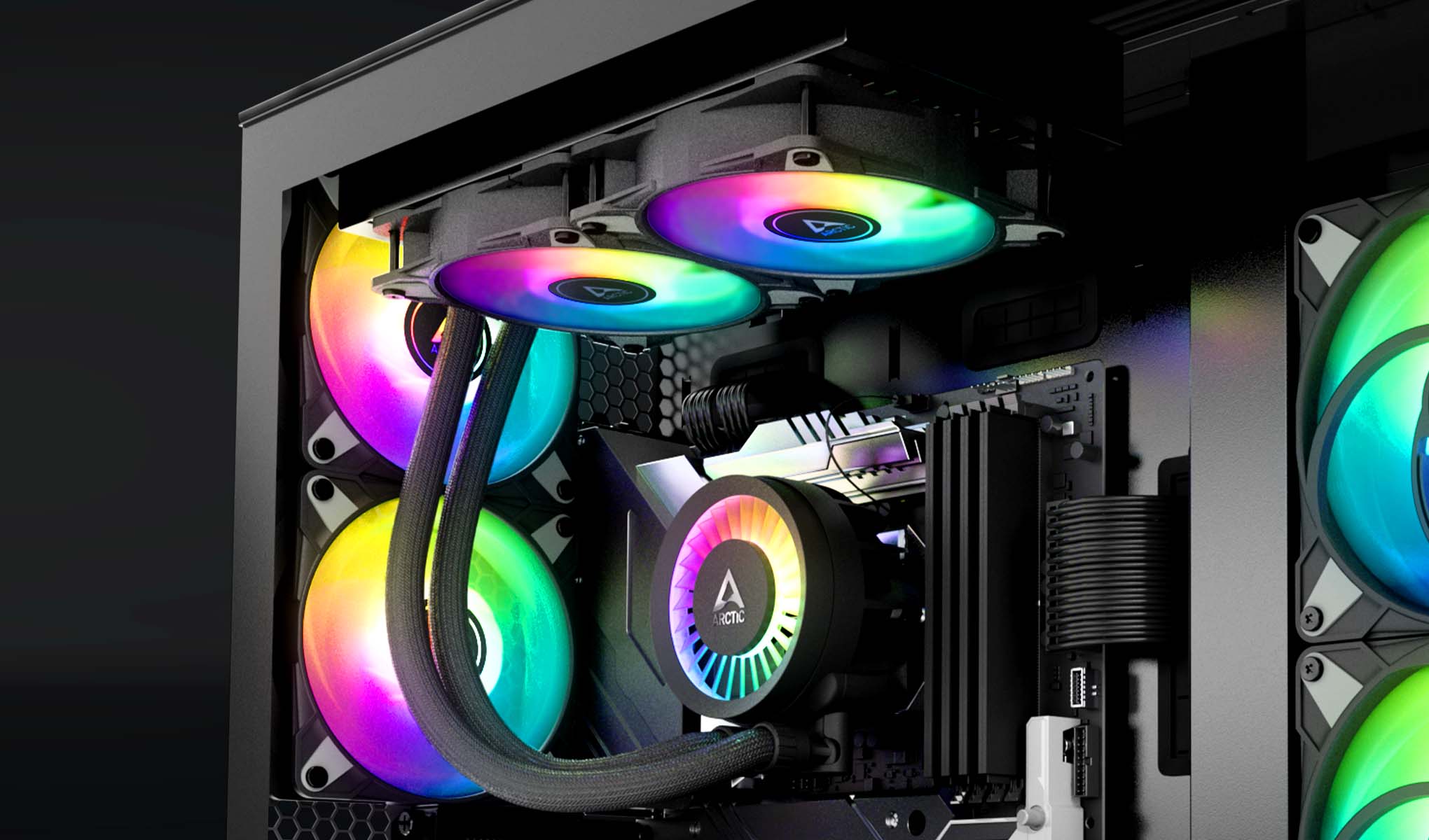 Arctic Liquid Freezer III 240 A-RGB Black Komplettwasserkühlung für AMD Intel