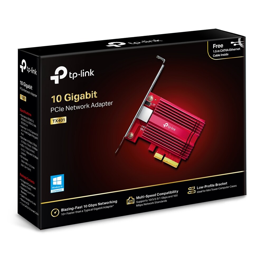 TP-LINK TX401 - 10 Gigabit PCI Express Netzwerk Adapter