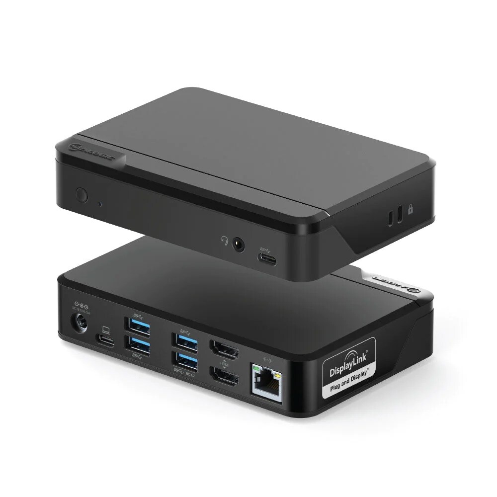 ALOGIC Universal TWIN HD Docking Station (USB-C &amp; USB-A Compatible)