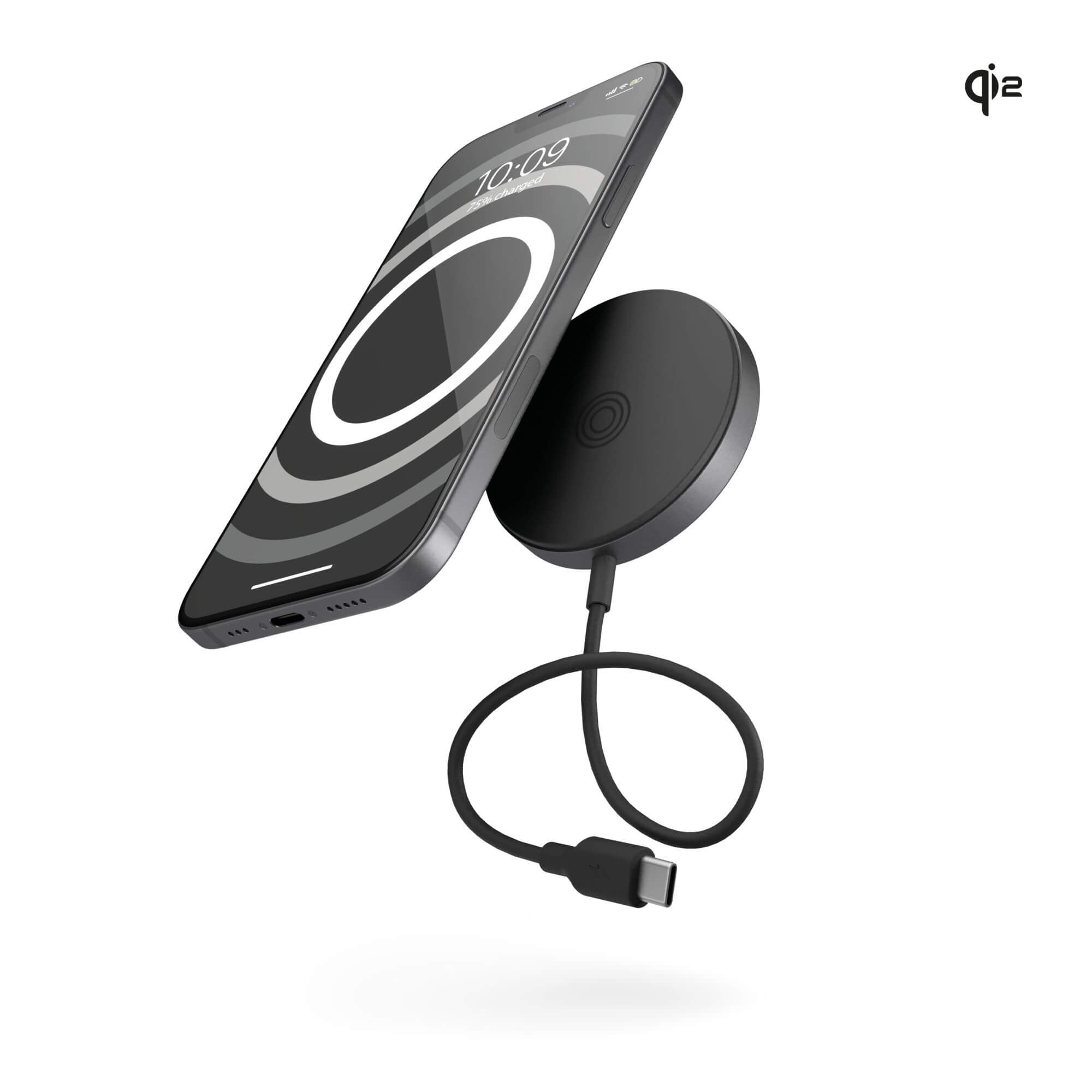 Zens Aluminium Series Wireless Charger Pro 1 - schwarz