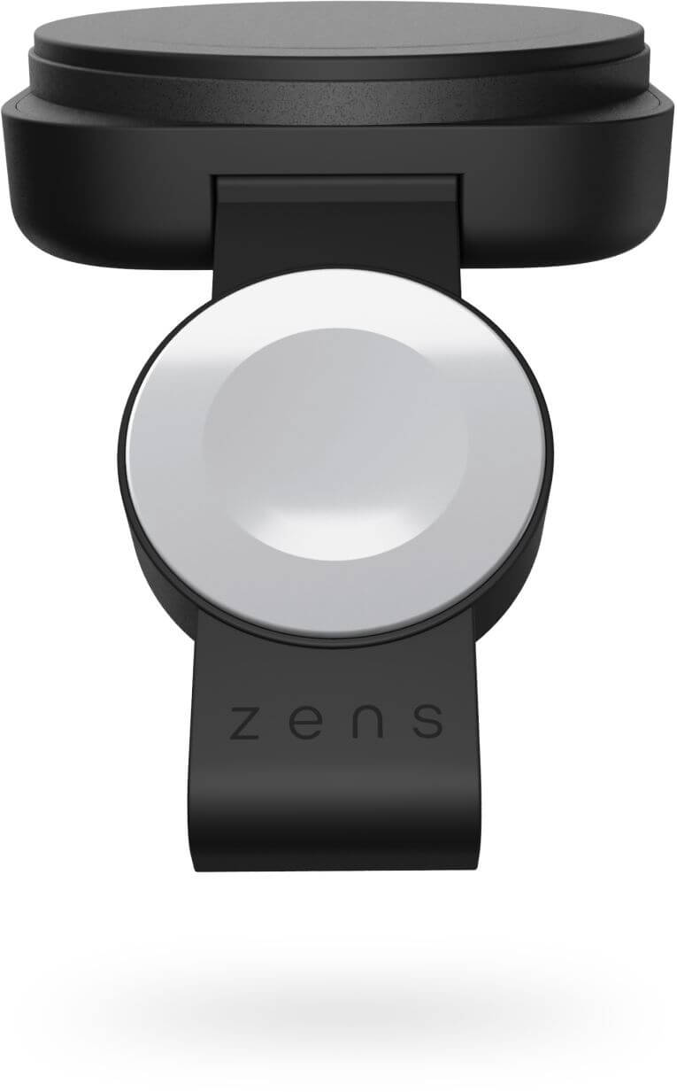 Zens Travel Series 2 in 1 Magnetic Wireless Charger Pro 2 + Watch - schwarz