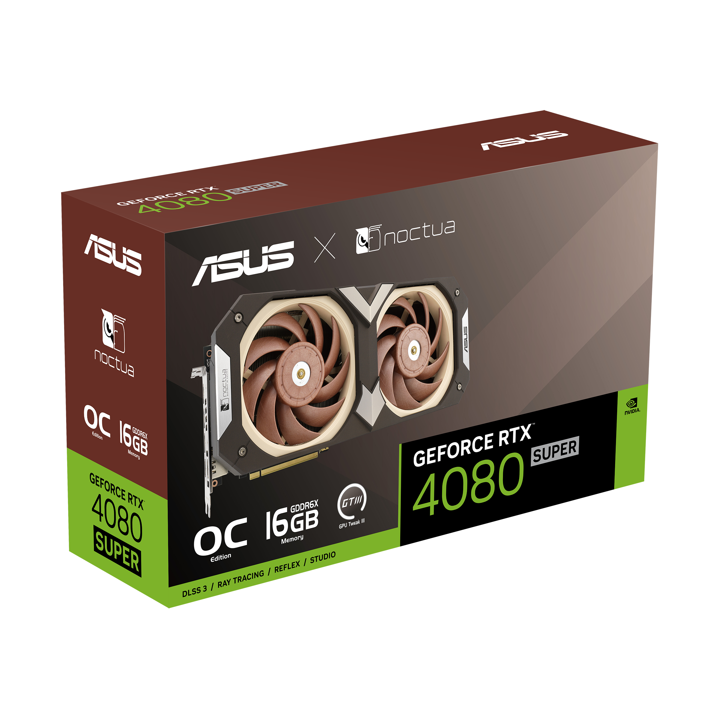 ASUS GeForce RTX4080 Super Noctua OC 16GB Grafikkarte