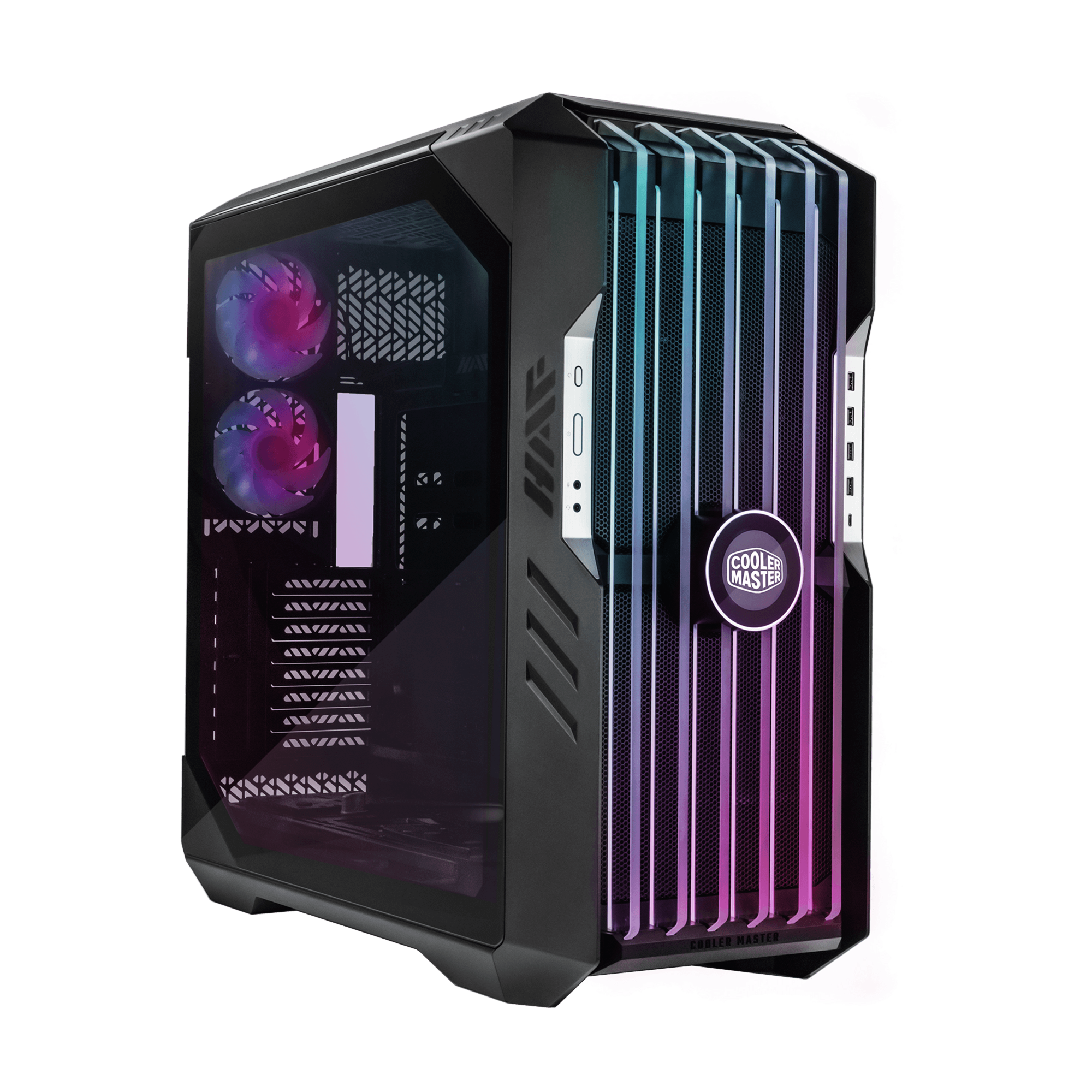 Cooler Master HAF 700 Evo Titanium Grey Glasfenster grau